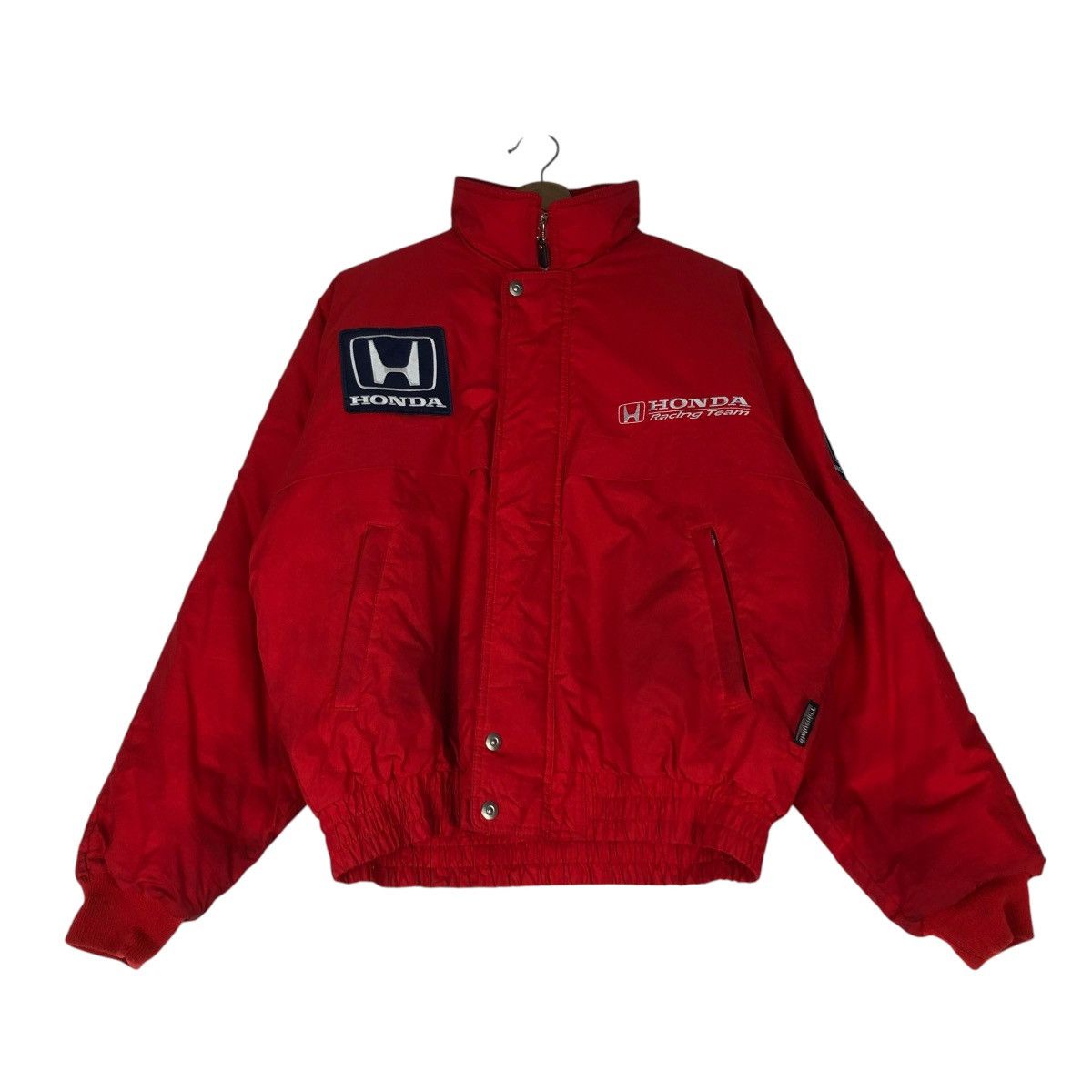 Honda 🔥VINTAGE BOMBER JACKET HONDA COLLECTION BIG LOGO Size US L / EU 52-54 / 3 - 1 Thumbnail