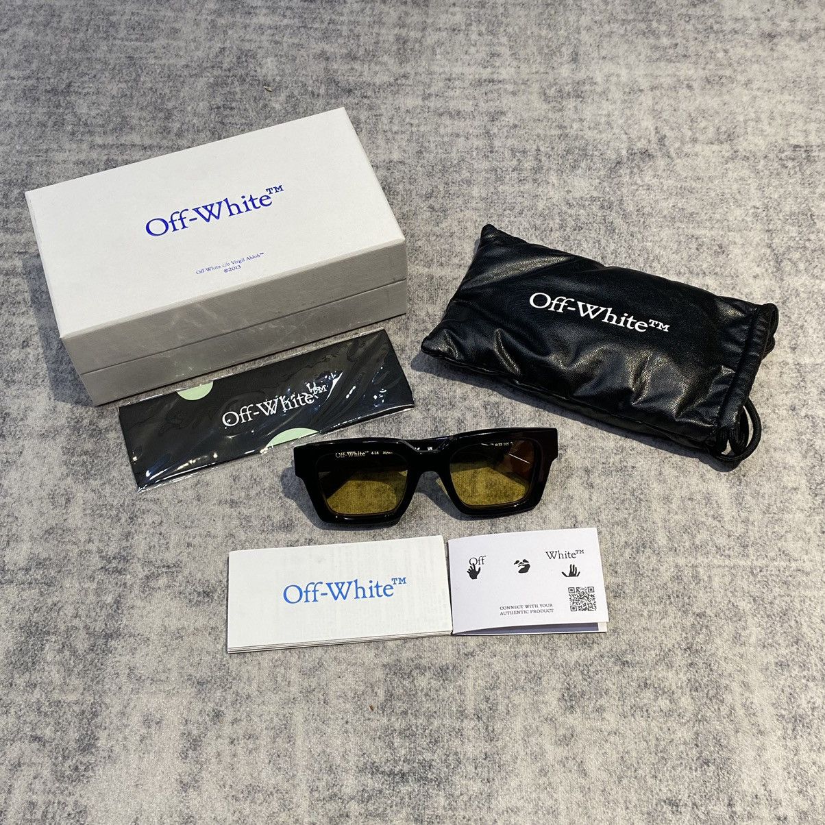 Off-White OFF WHITE VIRGIL BLACK YELL SS24 OERI126S24PLA0011018 BLACK Size ONE SIZE - 5 Thumbnail