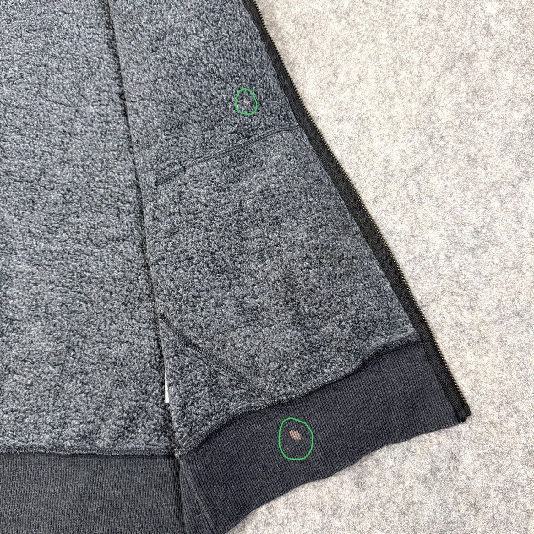 Vintage Goodfellow & Co Full Zip Hooded Fleece Jacket Mens Gray Size M XS-XL/Regular Size US M / EU 48-50 / 2 - 4 Thumbnail