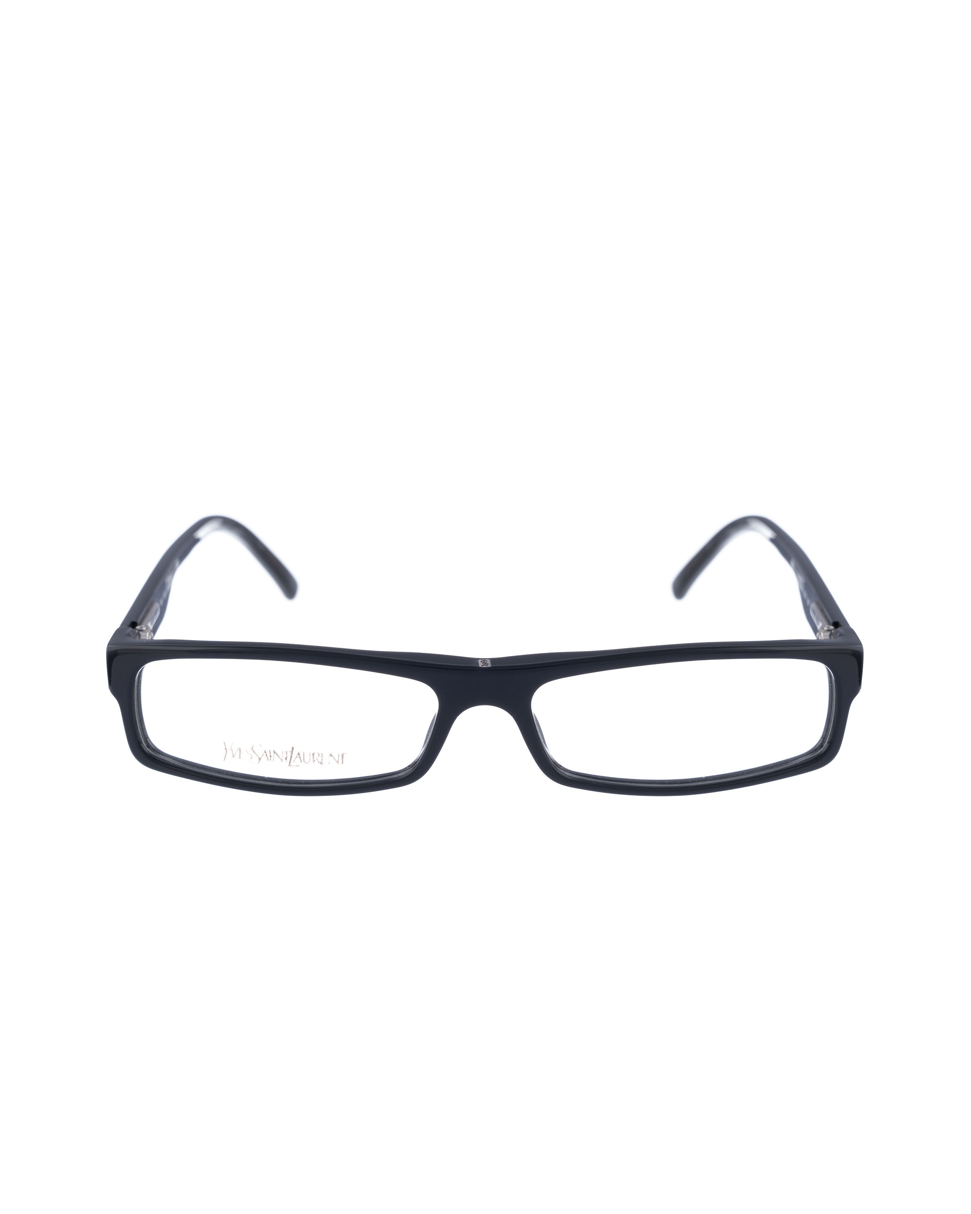 Saint Laurent Paris Yves Saint Laurent 90s Black Glasses with Metal Detail Size ONE SIZE - 3 Thumbnail