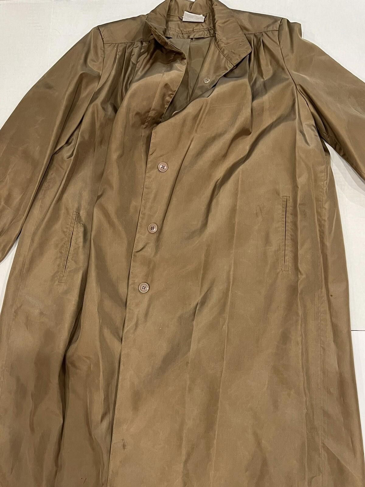 Other Vintage Rain Shedder Brown Trench Coat Size US M / EU 48-50 / 2 - 1 Thumbnail