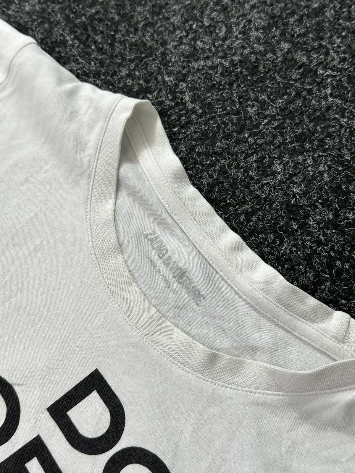 Vintage × Zadig & Voltaire 🚨VNTG Zadig & Voltaire LOVE BIG LOGO Degrade Skull T Shirt Size M / US 6-8 / IT 42-44 - 5 Thumbnail