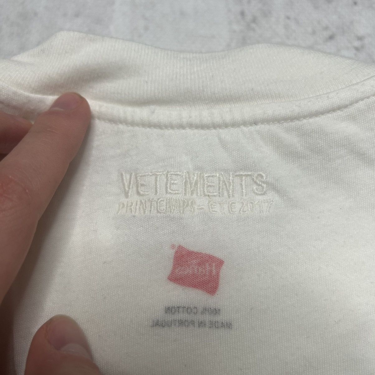 Hanes × Vetements Vetements x hanes secrite double longsleeve Size S / US 4 / IT 40 - 12 Thumbnail