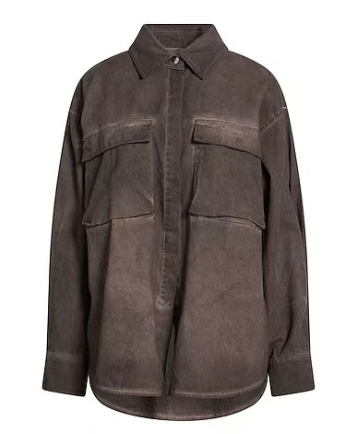Holzweiler Holzweiler Women's Heavy Washed Loose Shirt Jacket J39 Size S / US 4 / IT 40 - 1 Thumbnail