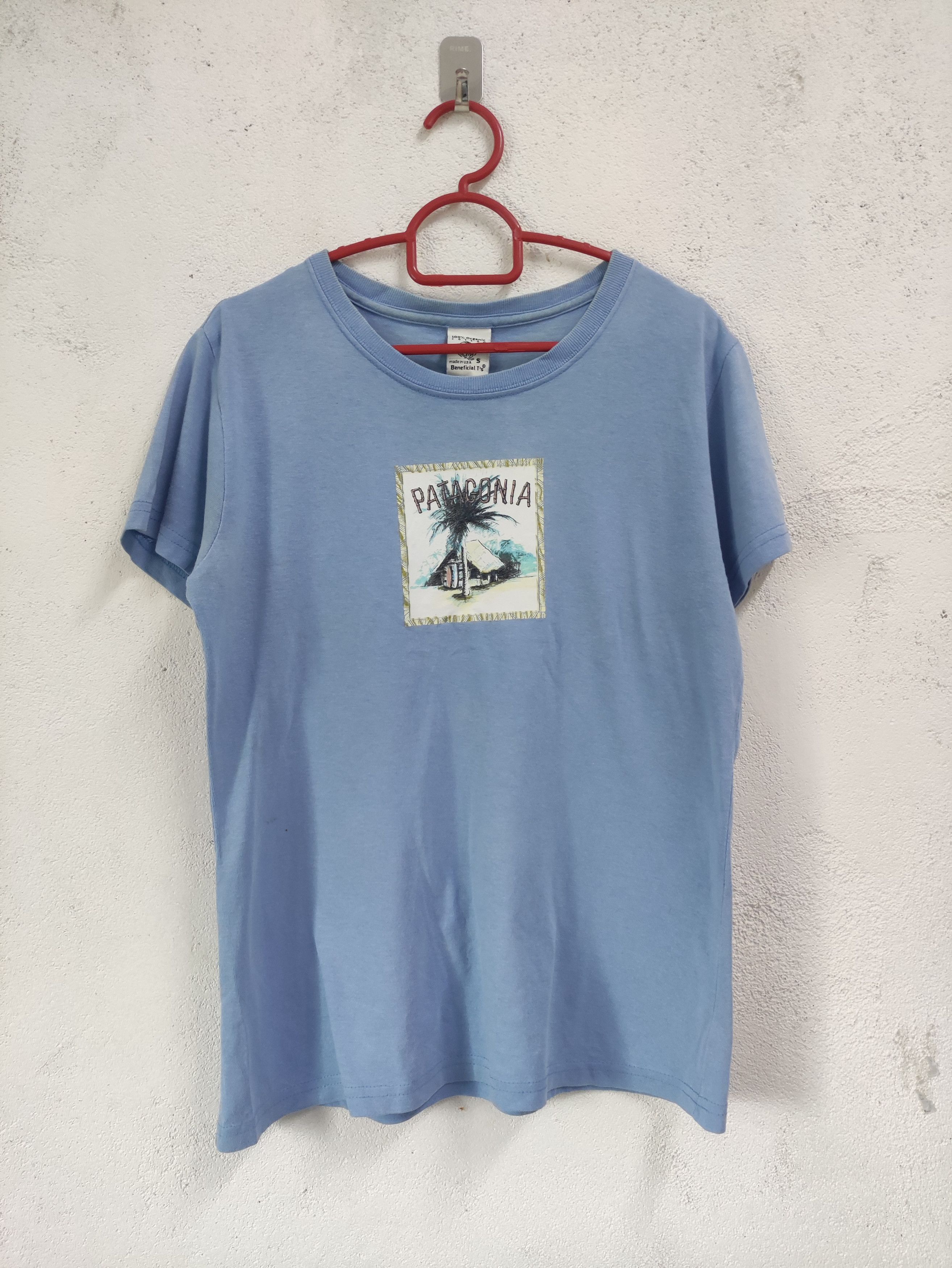 Patagonia Vintage Patagonia Beneficial T's Shirt Short Sleeve Size US S / EU 44-46 / 1 - 1 Thumbnail