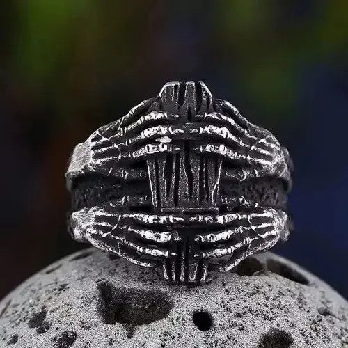Japanese Brand 4 Ring 2 Necklace Size ONE SIZE - 1 Thumbnail