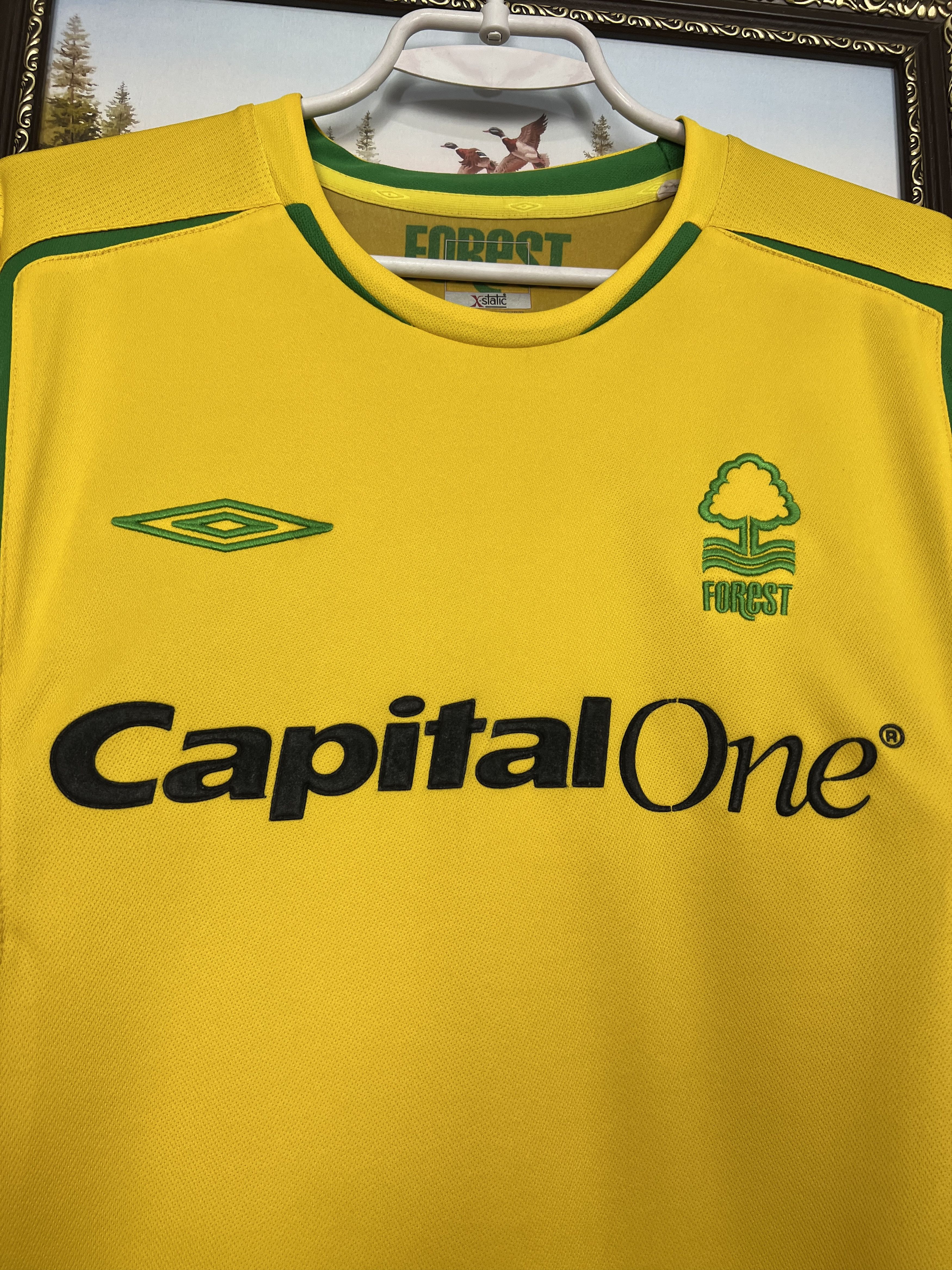 Umbro Nottingham Forest football shirt Soccer Long Sleeve Jersey Size US L / EU 52-54 / 3 - 3 Thumbnail