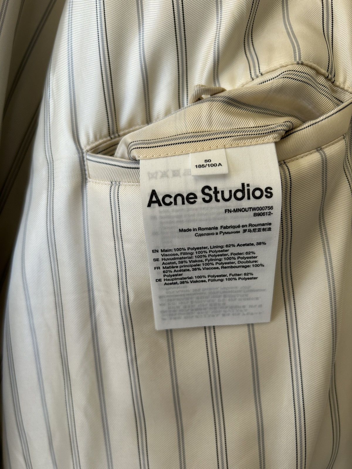 Acne Studios Acne Studios Satin Bomber Jacket Size US L / EU 52-54 / 3 - 8 Thumbnail