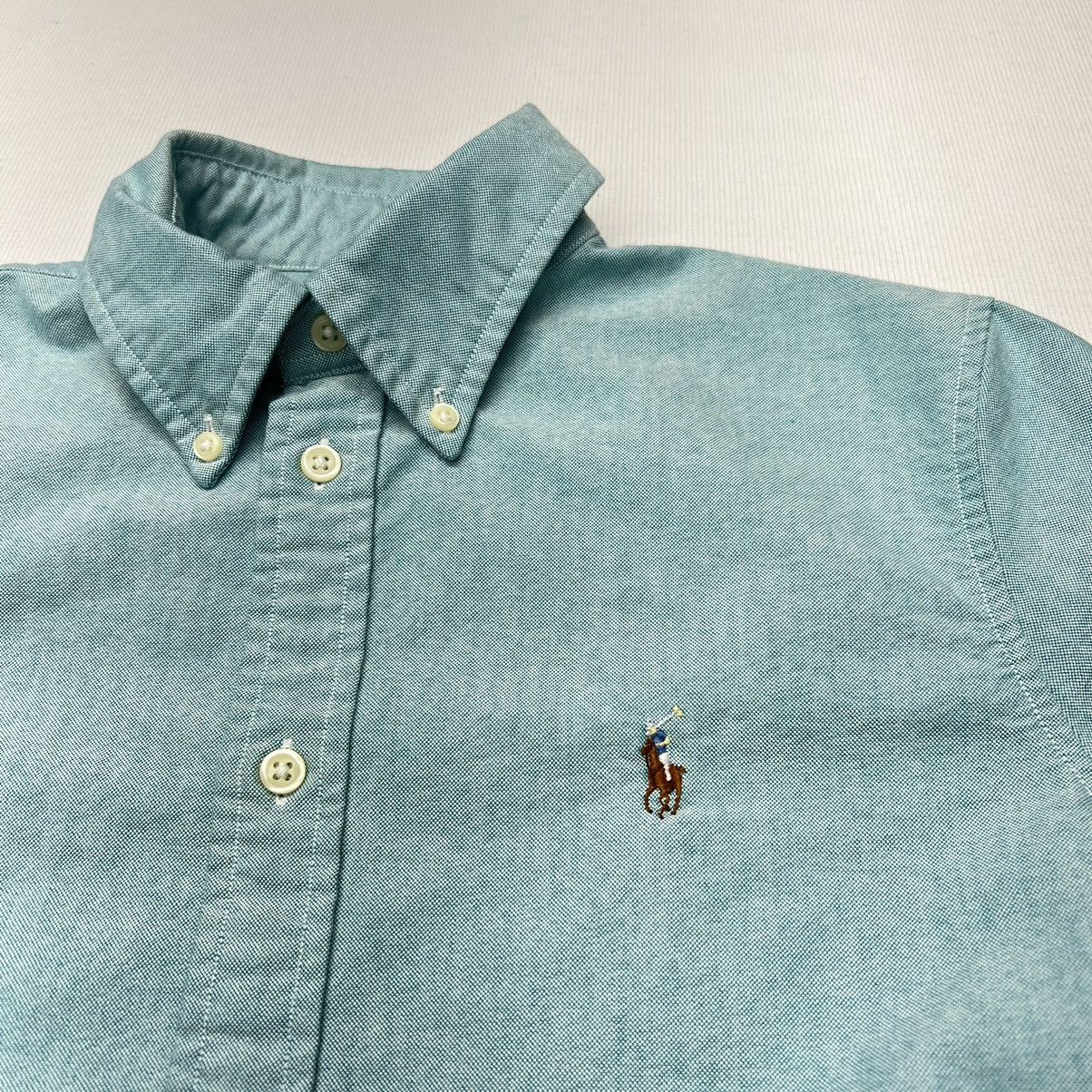 Polo Ralph Lauren Polo Ralph Lauren Shirt Blue Button Down Casual Logo Preppy Size M / US 6-8 / IT 42-44 - 3 Thumbnail