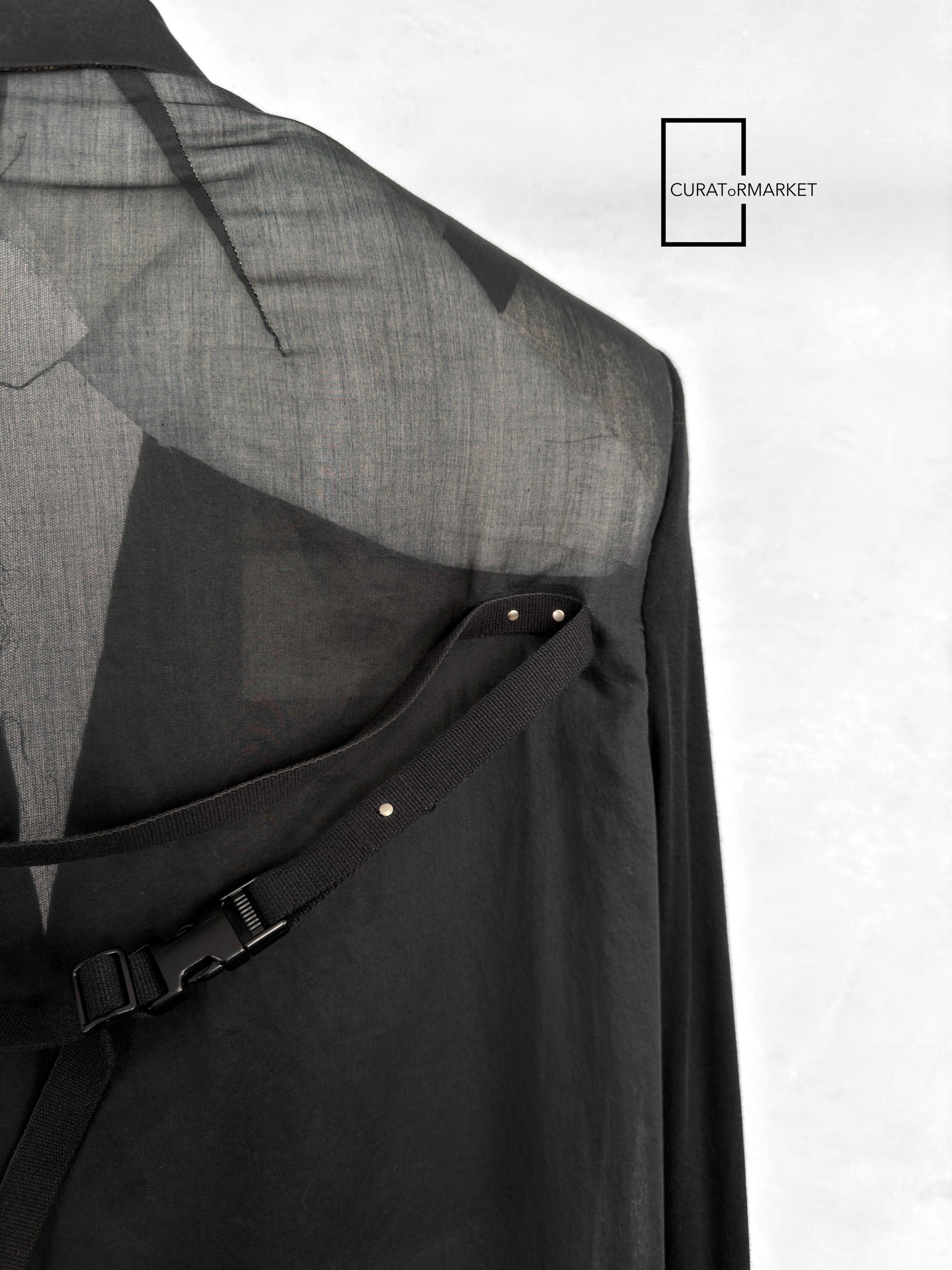 Rick Owens EU48 GRAIL Runway Sample Cobra Silk Tatlin Coat SS24 Lido Size US M / EU 48-50 / 2 - 7 Thumbnail