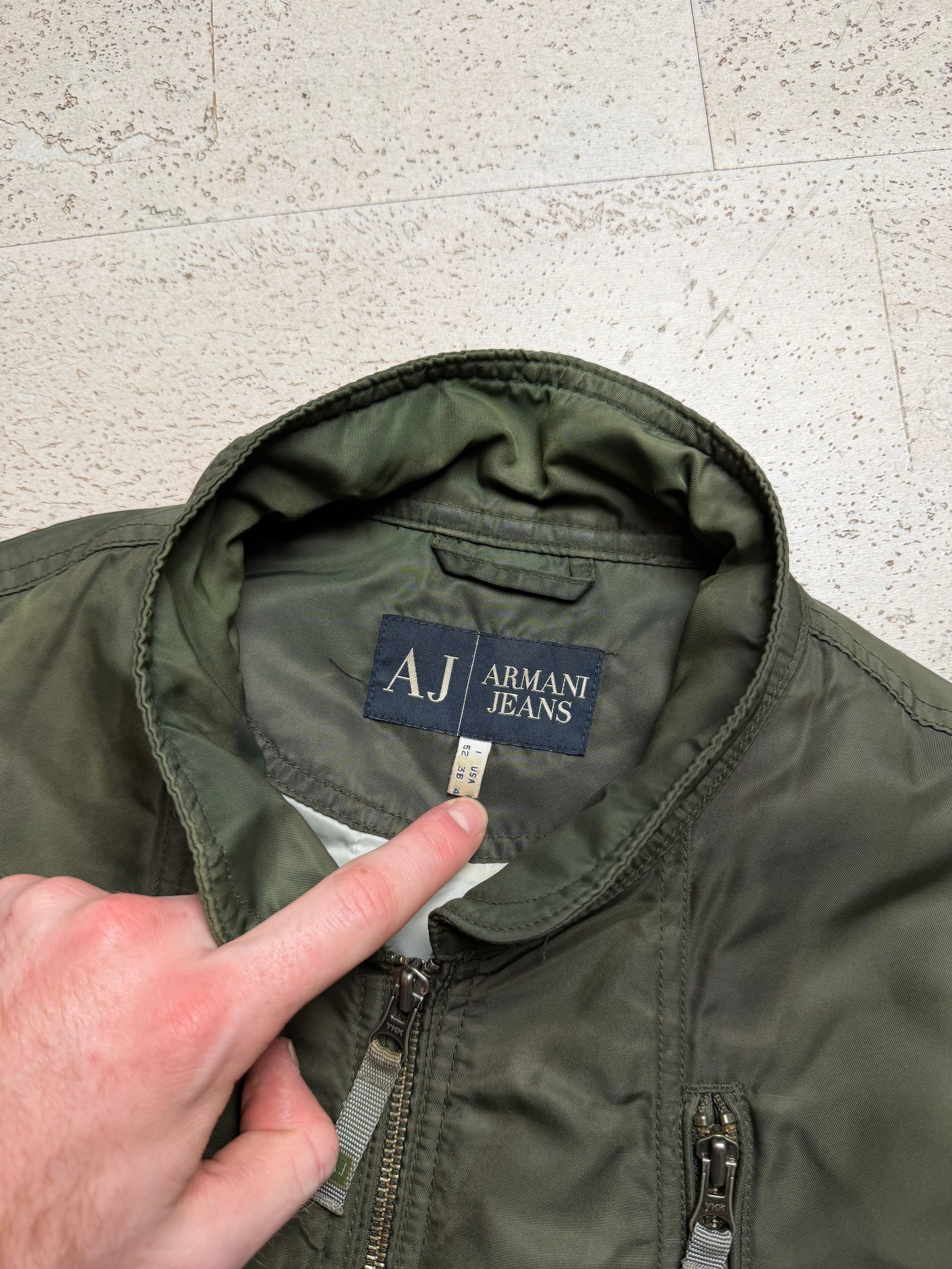 Armani Armani Jeans Bomber Jacket (L) Size US L / EU 52-54 / 3 - 5 Thumbnail