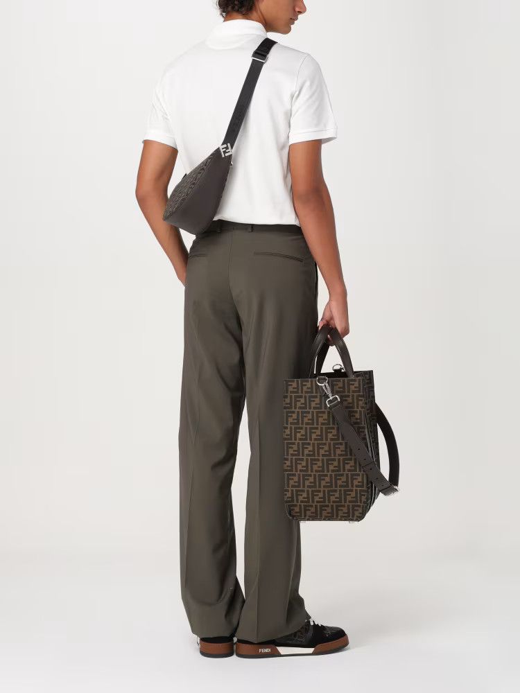 Fendi o1s1wg110226 Trouser in Green Size US 34 / EU 50 - 2 Thumbnail