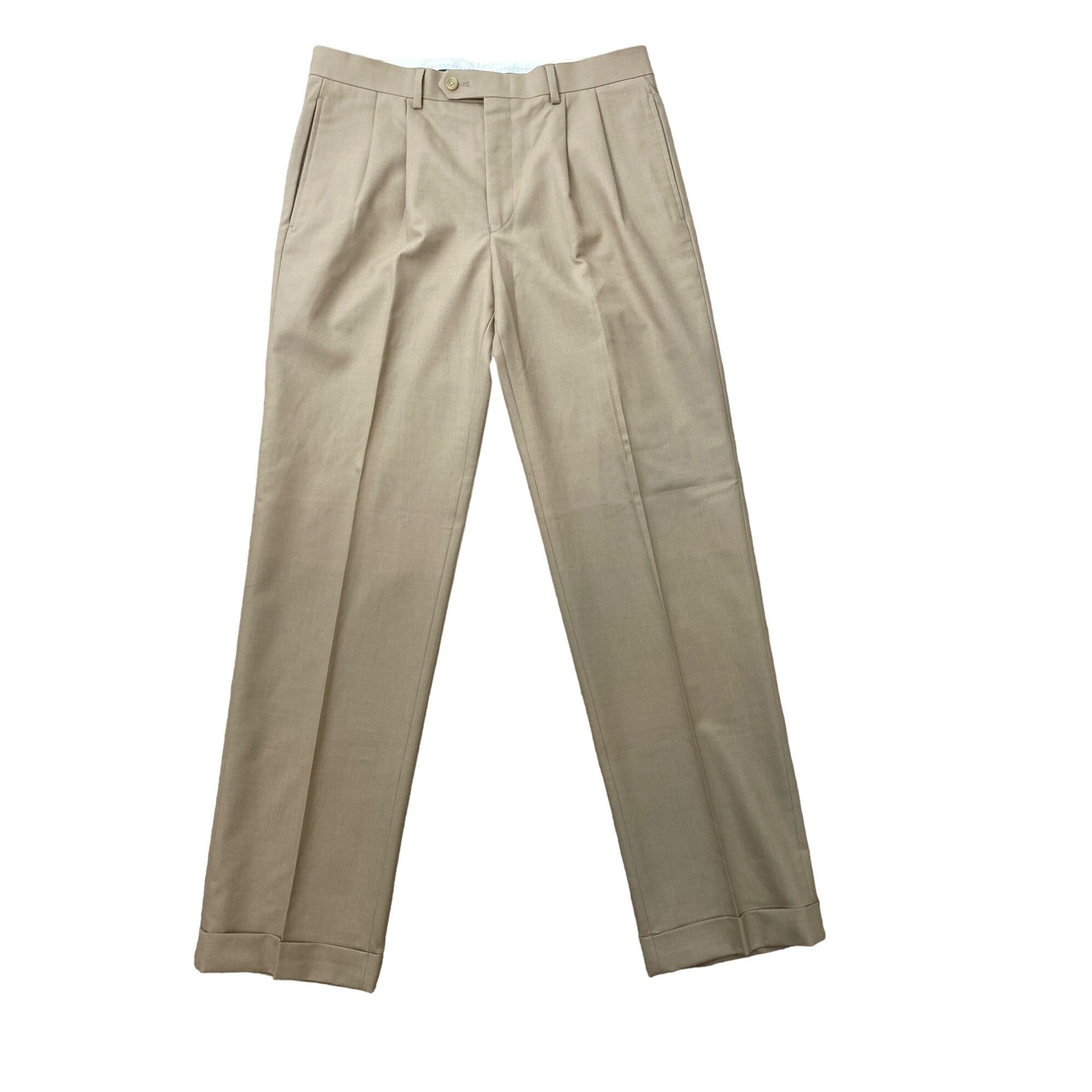 Ralph Lauren LAUREN TOTAL COMFORT wool pants slacks men's w32 equivalent / eaa520736