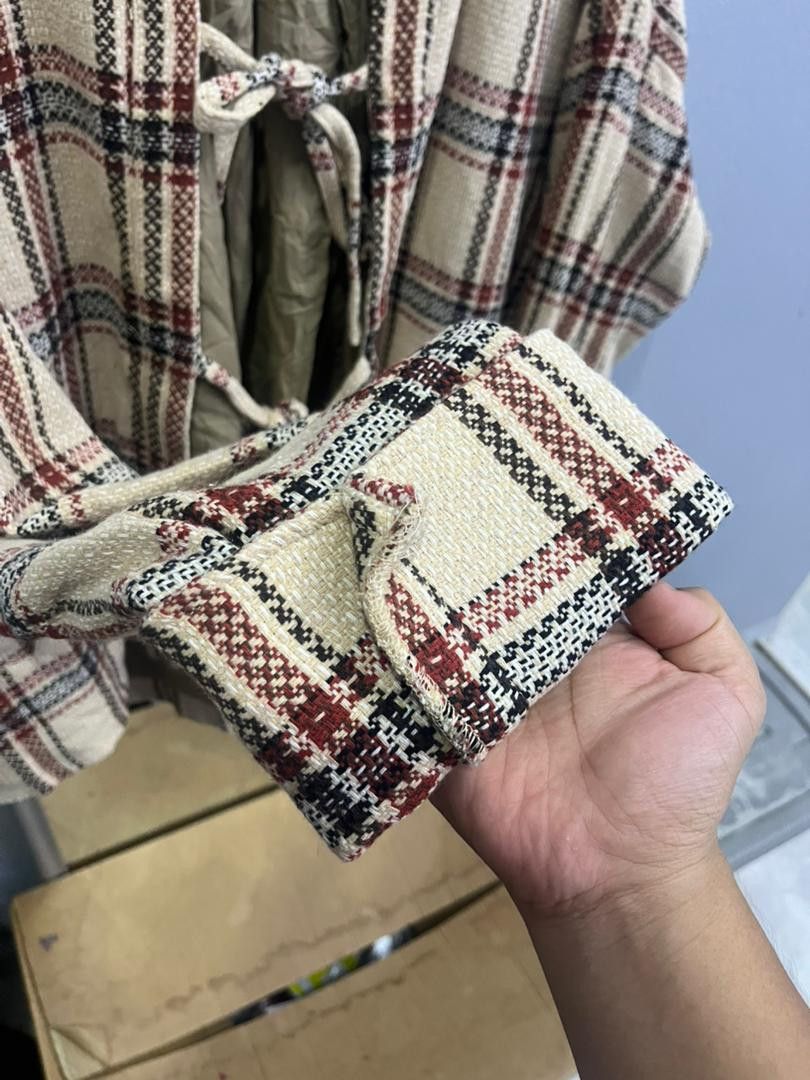 Japanese Brand Alexia Stam Plaid Jacket Deadstock w/ Retail Tag Size US XL / EU 56 / 4 - 9 Thumbnail