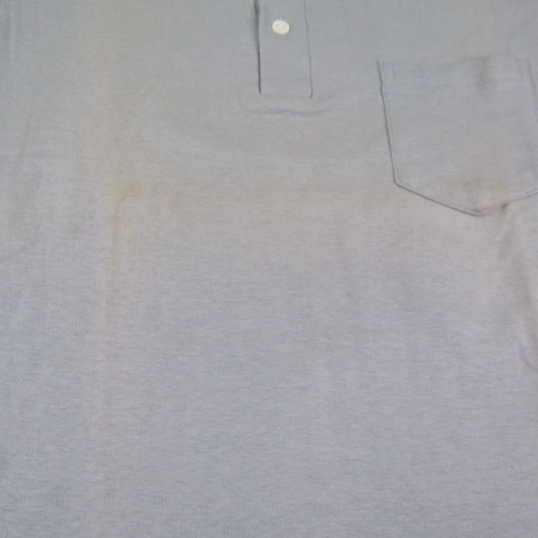 Wilson VINTAGE Skipper Wilson Brothers Polo Shirt Large Blue Deadstock True 60s Mens Size US L / EU 52-54 / 3 - 3 Thumbnail