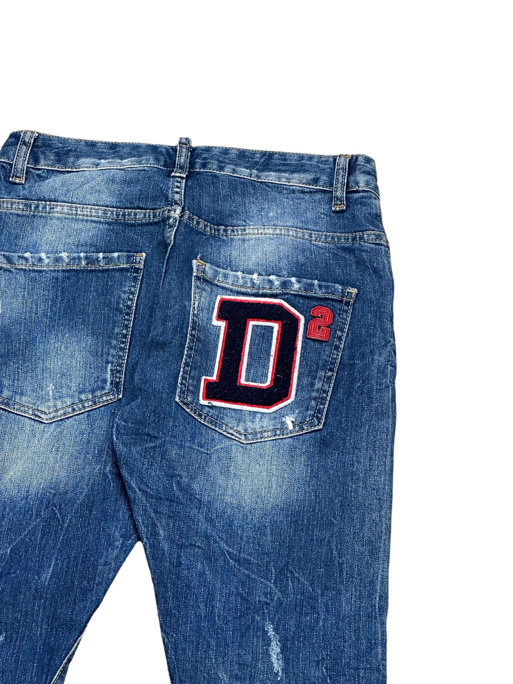 Dsquared2 Dsquared D2 big logo slim jeans Size 26" / US 2 / IT 38 - 3 Thumbnail