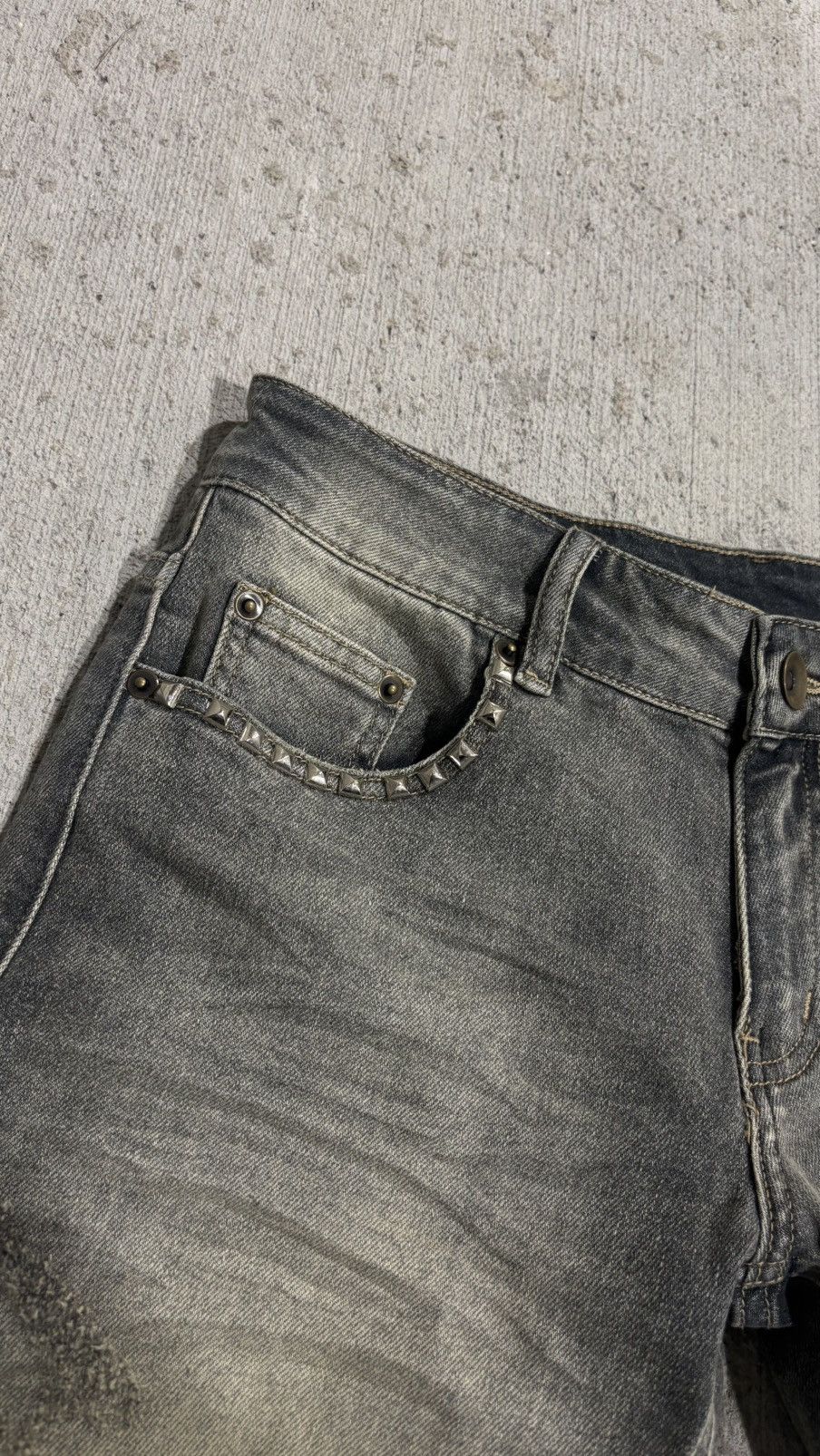 Designer Aosuism Beloit Denim Size US 30 / EU 46 - 2 Thumbnail