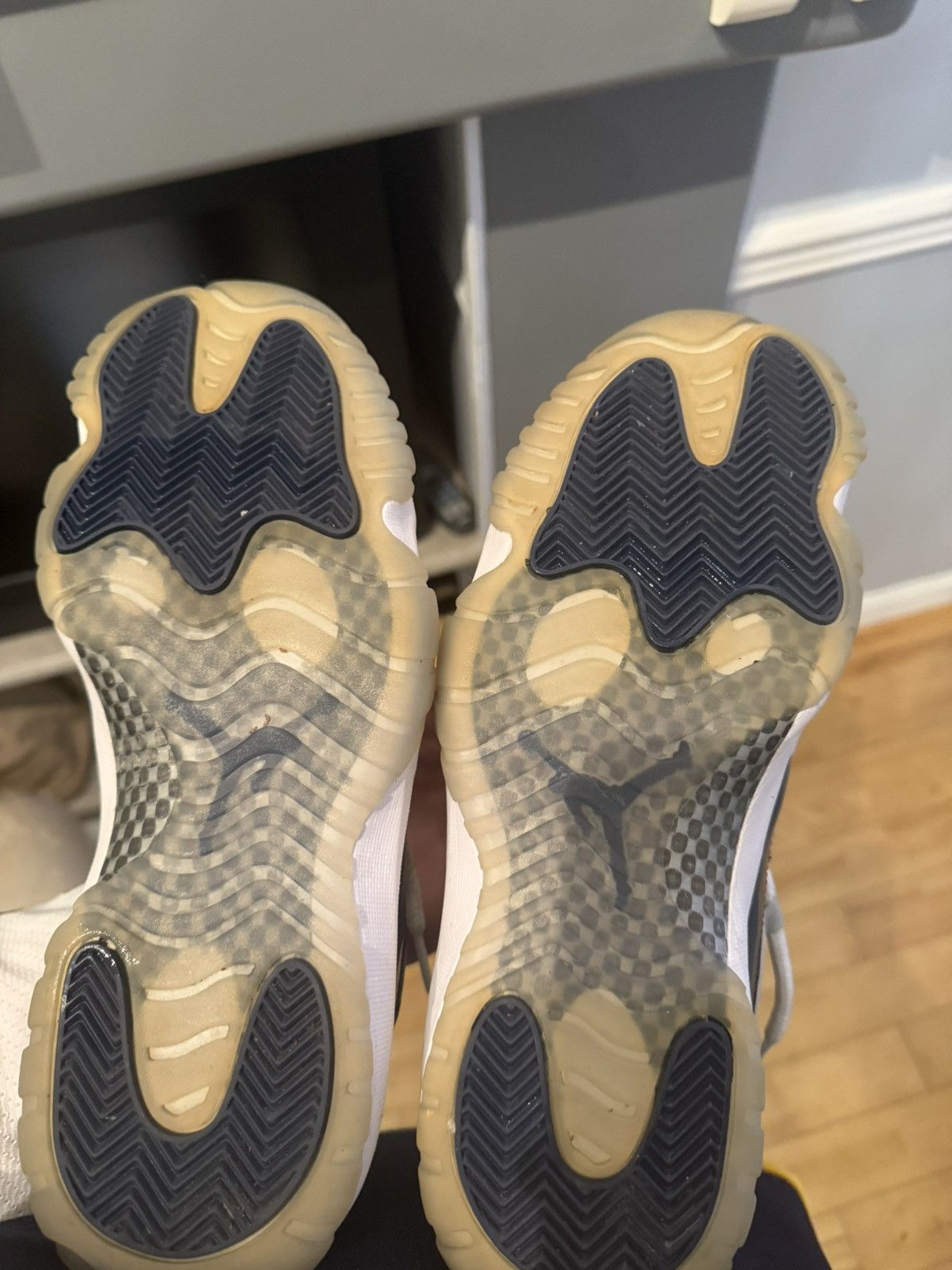 Jordan Brand Jordan 11 Low Georgetown Sneaker Size US 10 / EU 43 - 8 Thumbnail