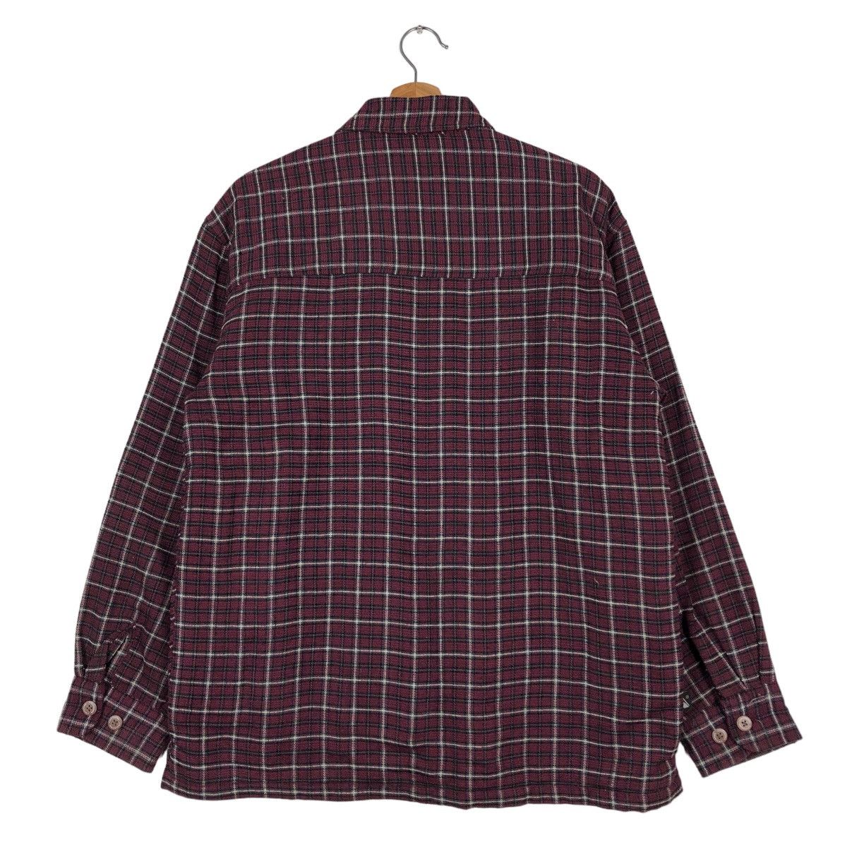 Japanese Brand 🔥Vintage Flannel Shirt Jacket Tartan Design First Down Usa Size US M / EU 48-50 / 2 - 8 Thumbnail