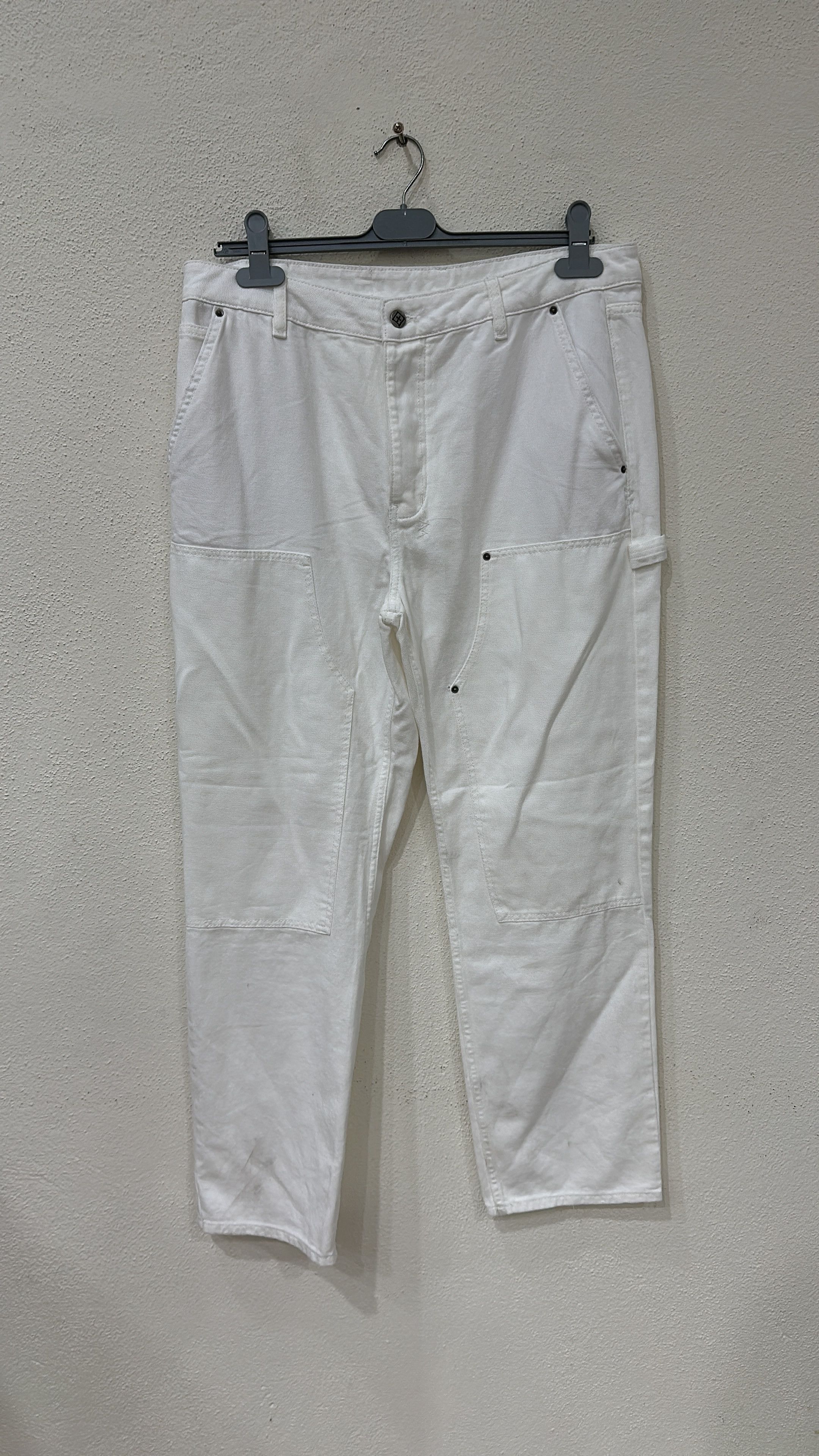 Ksubi Ksubi Operator Pant Arktik White Relaxed Size 34 Size US 34 / EU 50 - 1 Thumbnail