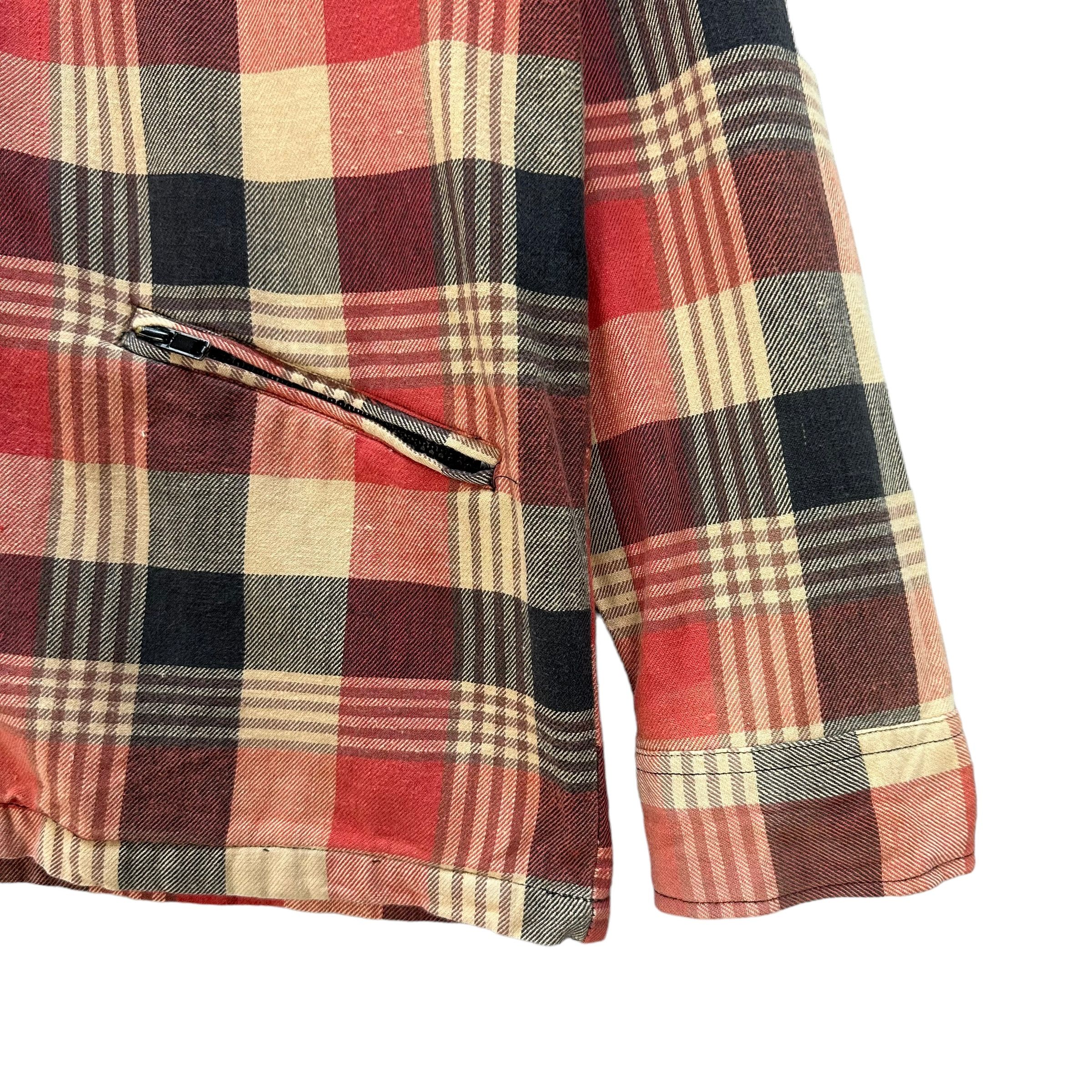 Flannel FAVORITE GEAR CHECKED PLAID TARTAN ZIPPER FLANNEL #9007-48 Size US M / EU 48-50 / 2 - 6 Thumbnail