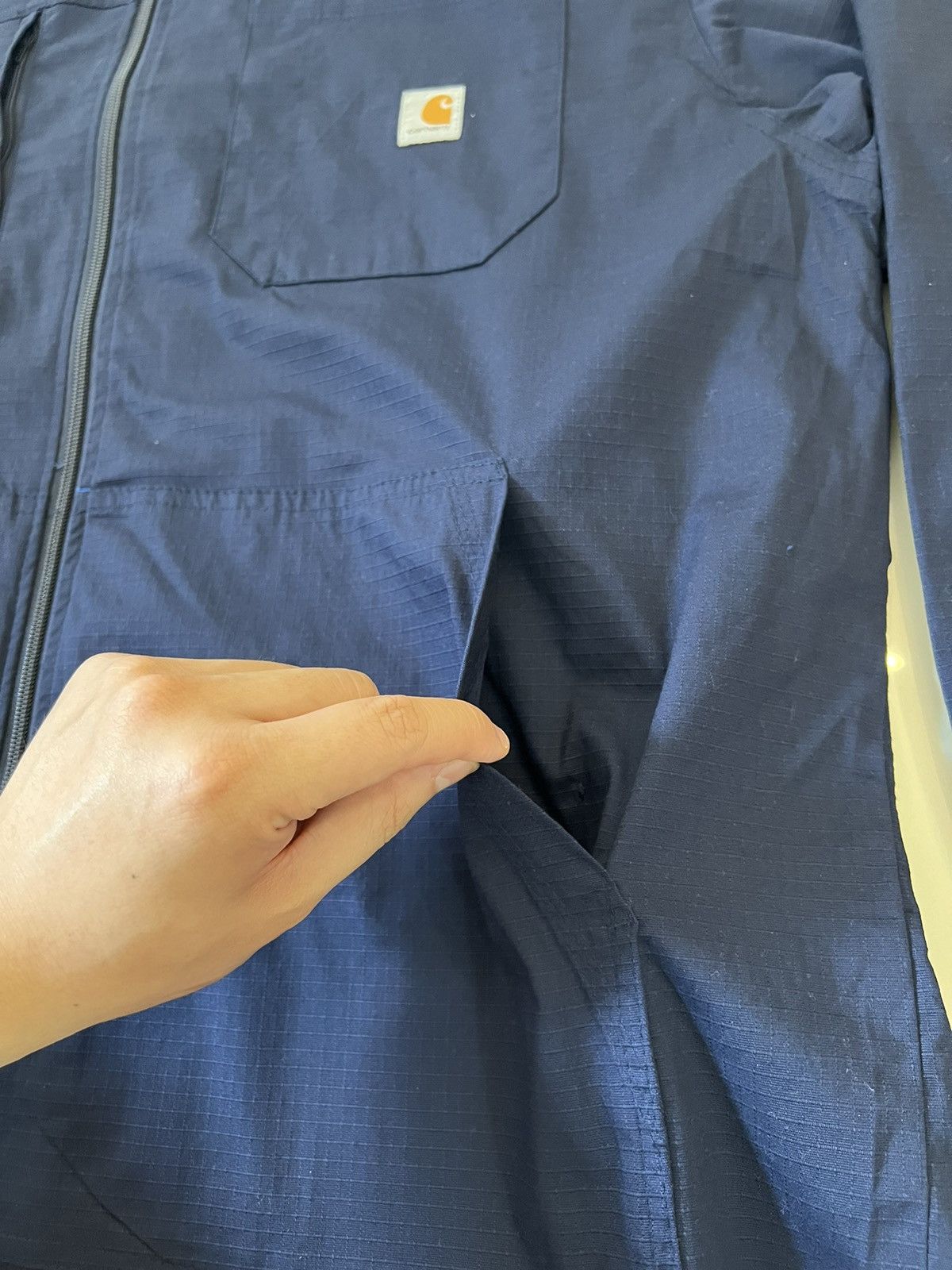 Carhartt Carhartt Rugged Flex Ripstop Utility Warm Up Jacket Navy Size US XXL / EU 58 / 5 - 7 Thumbnail