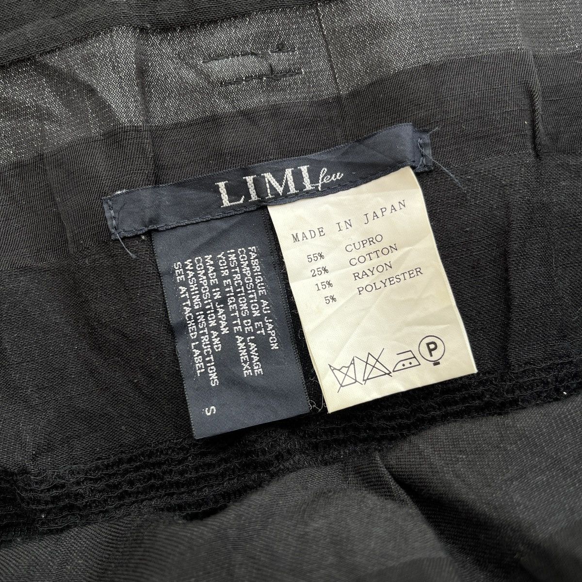 Limi Feu × Yohji Yamamoto Limi Feu Striped Pants with Belt Size US 33 - 6 Thumbnail