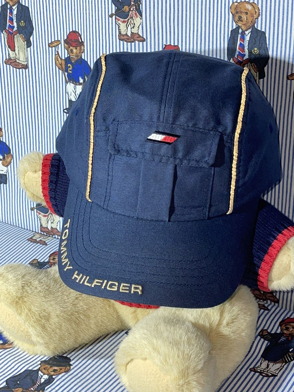 Tommy Hilfiger × Vintage Cap Tommy Hilfiger Athletics Size ONE SIZE - 6 Thumbnail