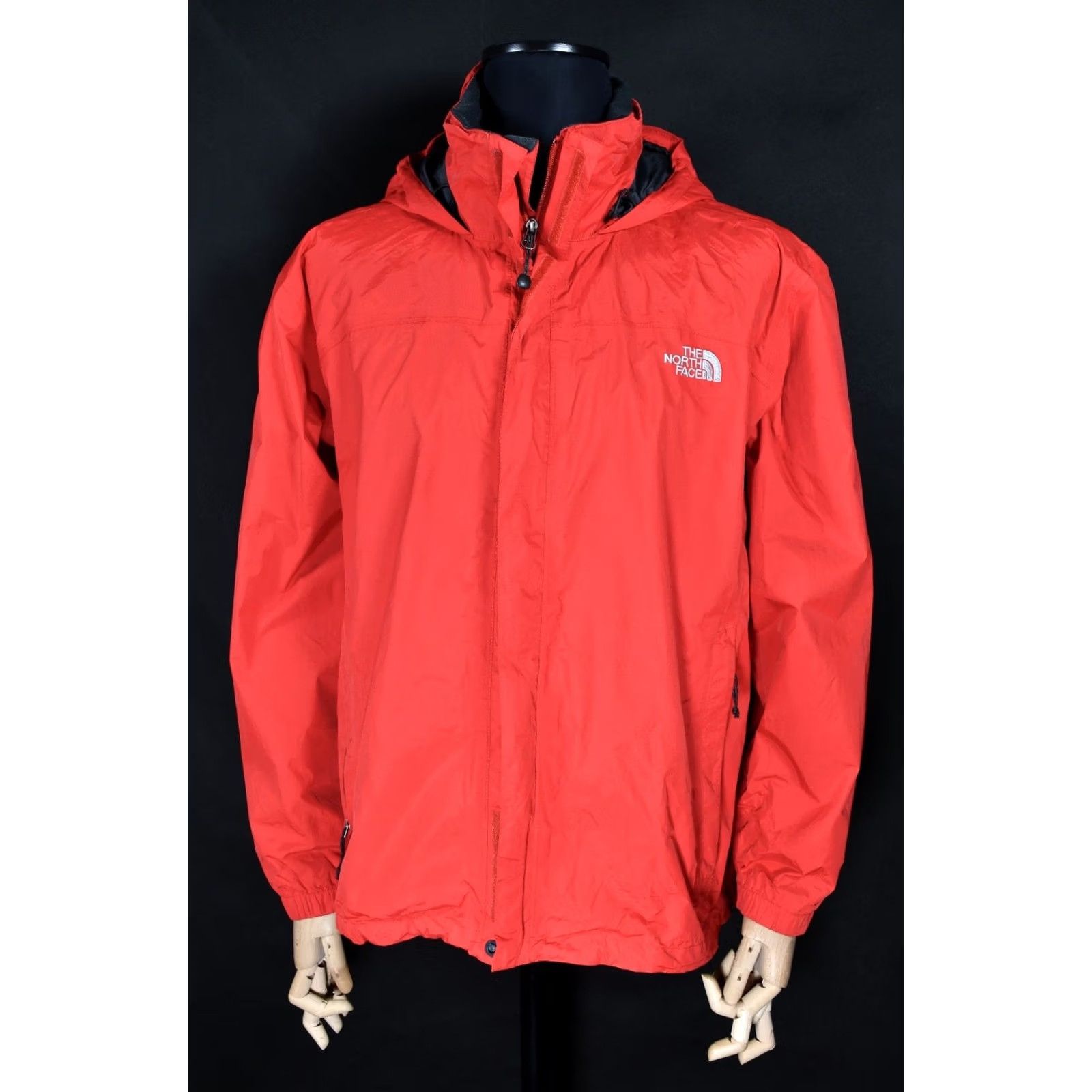 The North Face The North Face HyVent Jacket Mens M Red Hooded Rain Coat Outer Shell Polyester ZIP Casual Travel 90s Outdoor Mens Size US M / EU 48-50 / 2 - 2 Thumbnail