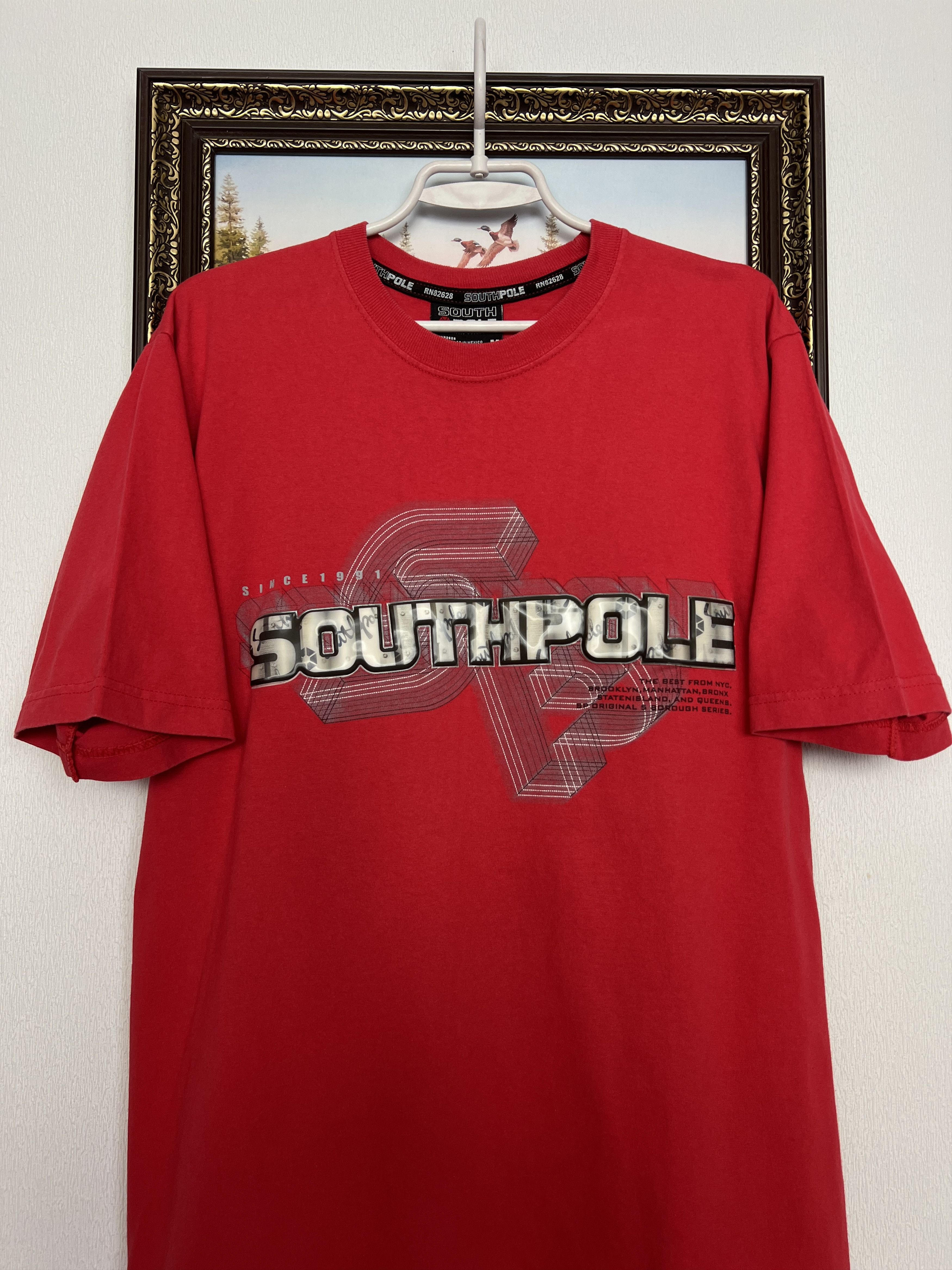 Southpole SouthPole Embroidered Shirt Hip Hop Over Print Big Logo Size US M / EU 48-50 / 2 - 2 Thumbnail