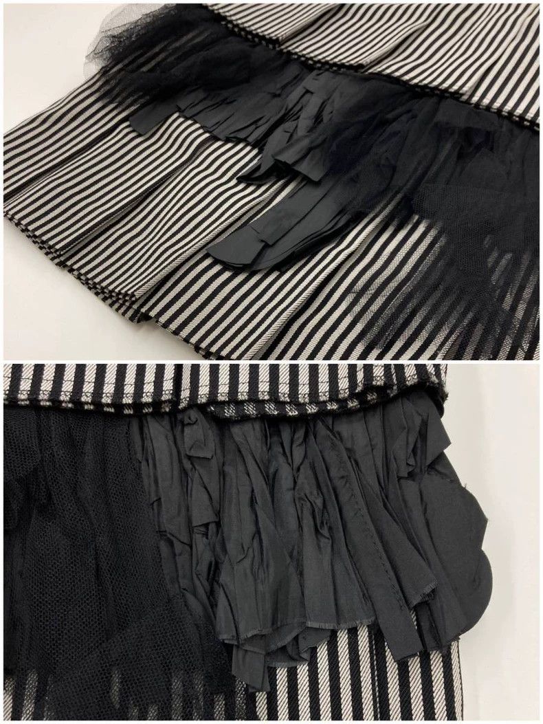 Comme des Garcons Comme Des Garcons size S Striped different material double Size 23" - 7 Thumbnail