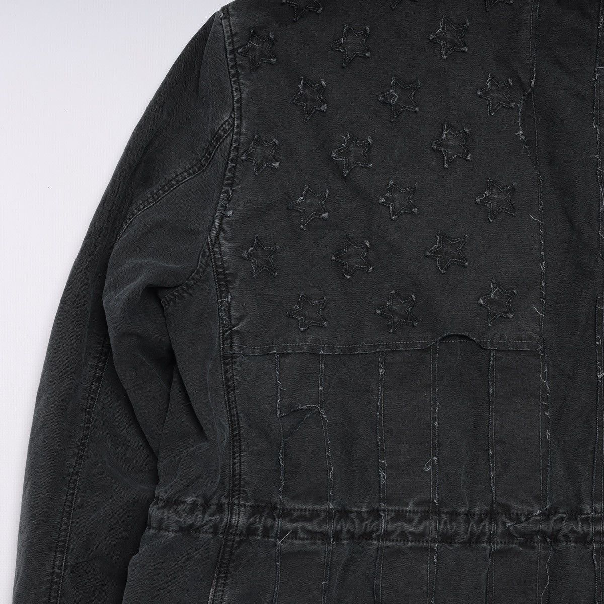 Denim & Supply Ralph Lauren Denim Supply Ralph Lauren Black Washed Jacket Military Field Size US XL / EU 56 / 4 - 14 Thumbnail