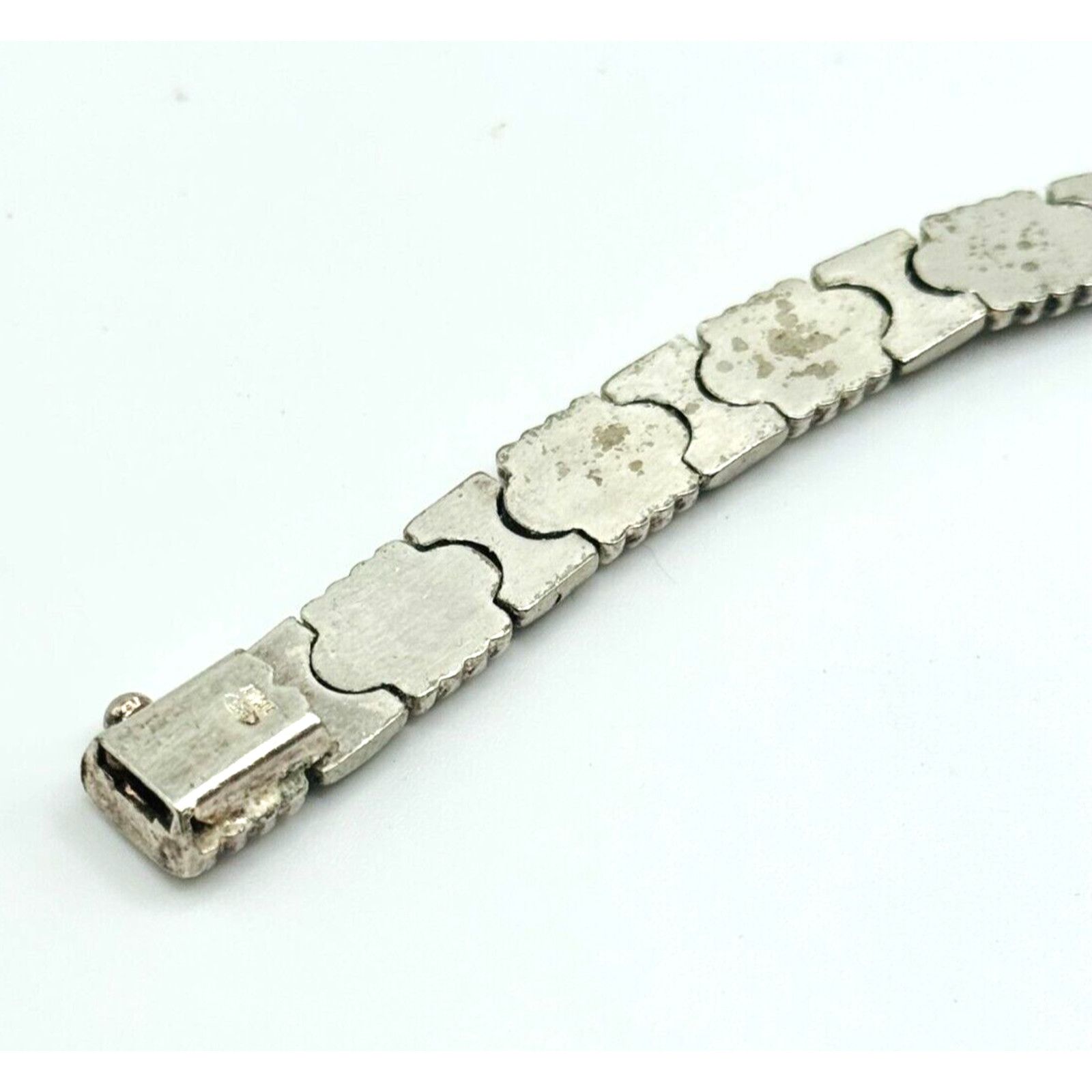 Other 925 Silv Italy Link Bracelet 7 1/2" Stamped & Tested 18.29 G Size ONE SIZE - 4 Thumbnail