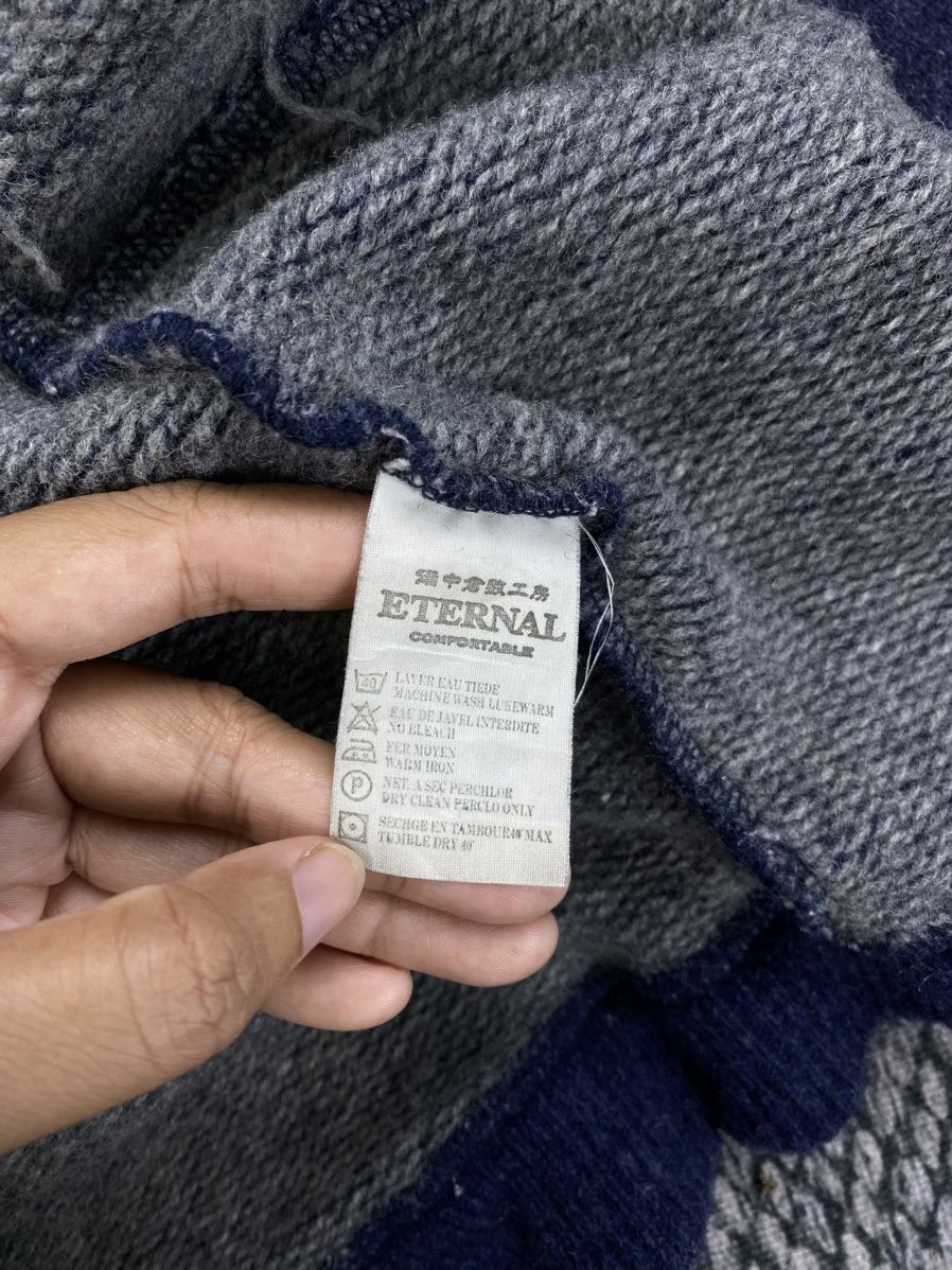 Eternal Vtg Eternal Navy Turtle Neck Fullzip Knit Sweater Size US S / EU 44-46 / 1 - 11 Thumbnail