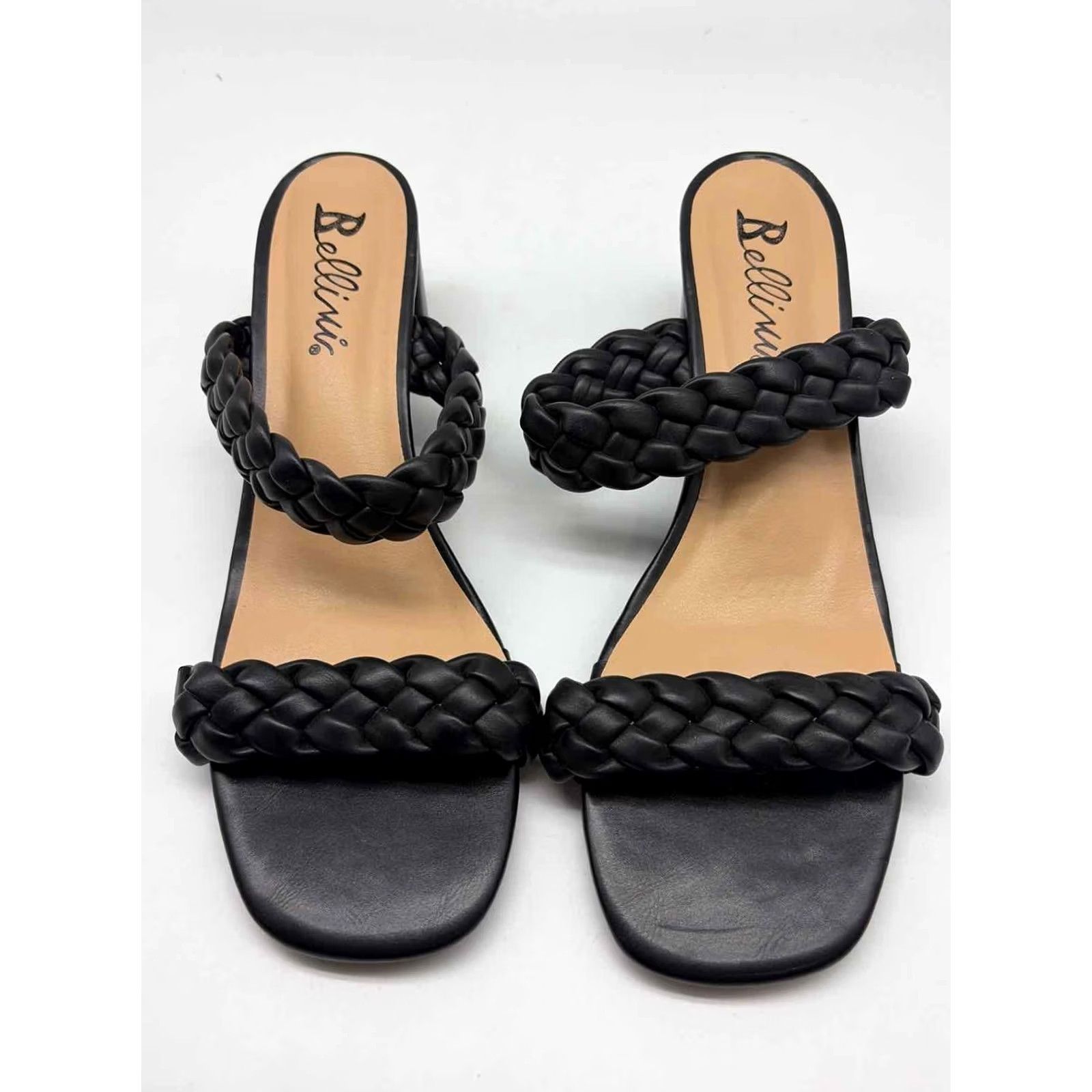Vintage Pre-Owned Bellini Black Size 12 Block Heels Size US 12 / IT 42 - 5 Thumbnail