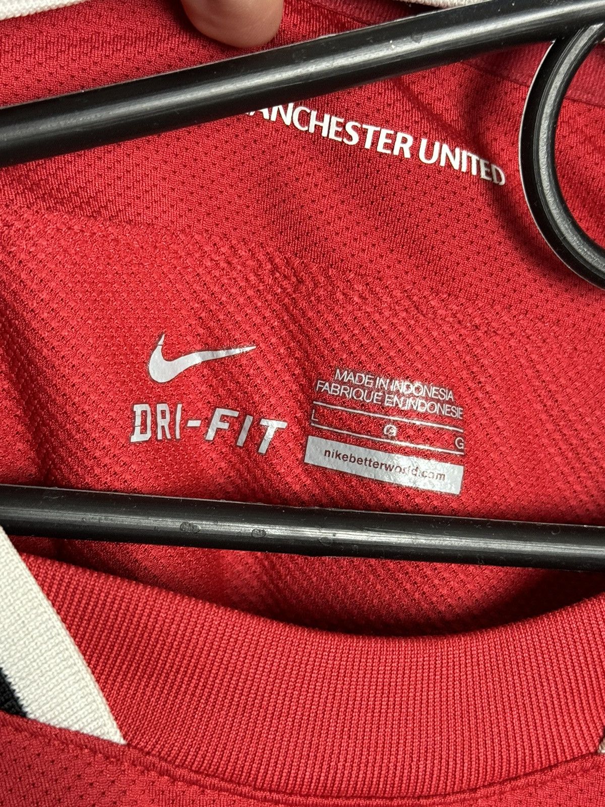 Nike Manchester United 11/12 Home Mitchell Football Jersey Size US L / EU 52-54 / 3 - 13 Thumbnail