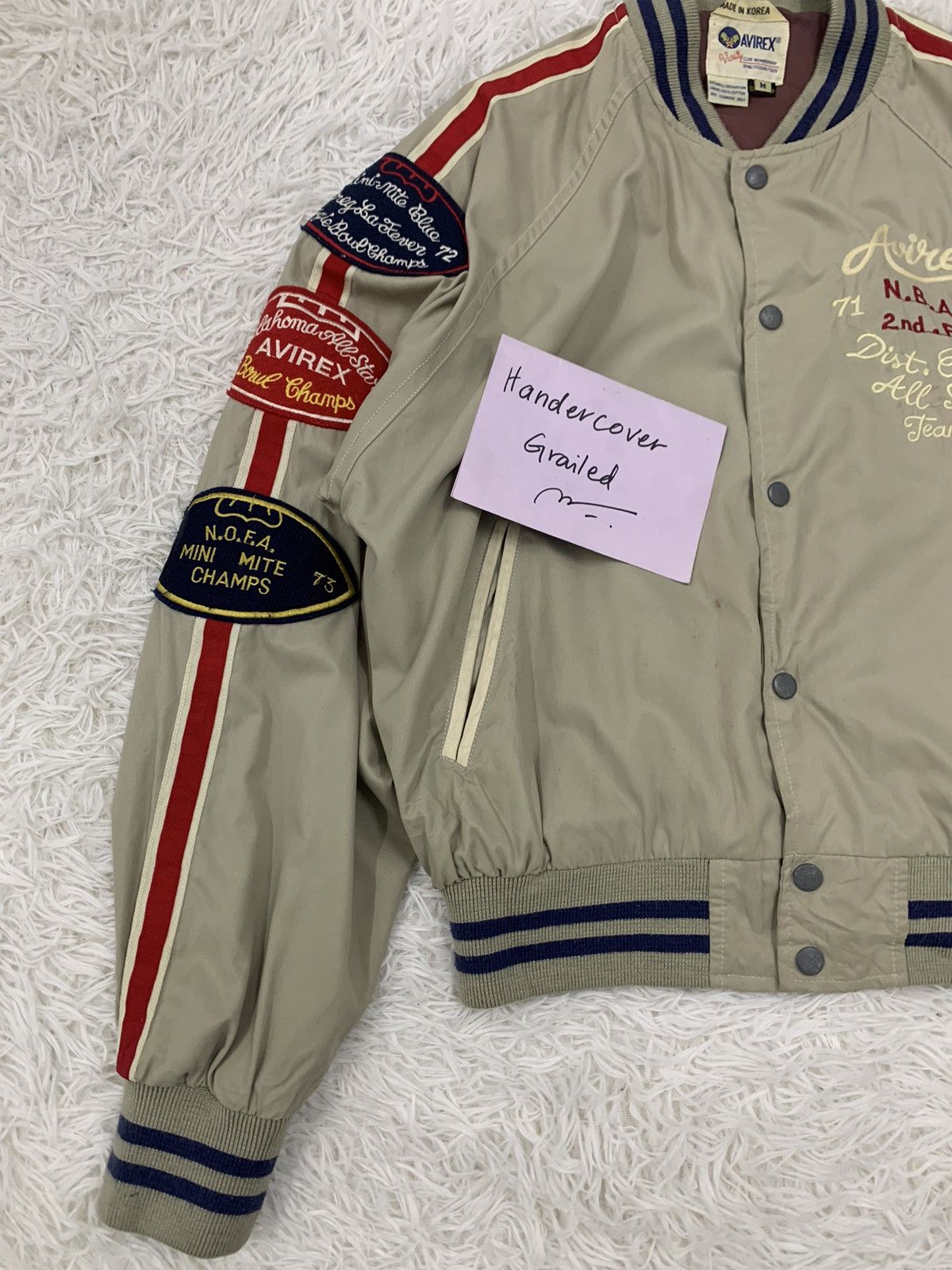 Avirex Avirex Varsity Nice Patches N.B.A Bowl Champs Jacket Size US M / EU 48-50 / 2 - 3 Thumbnail
