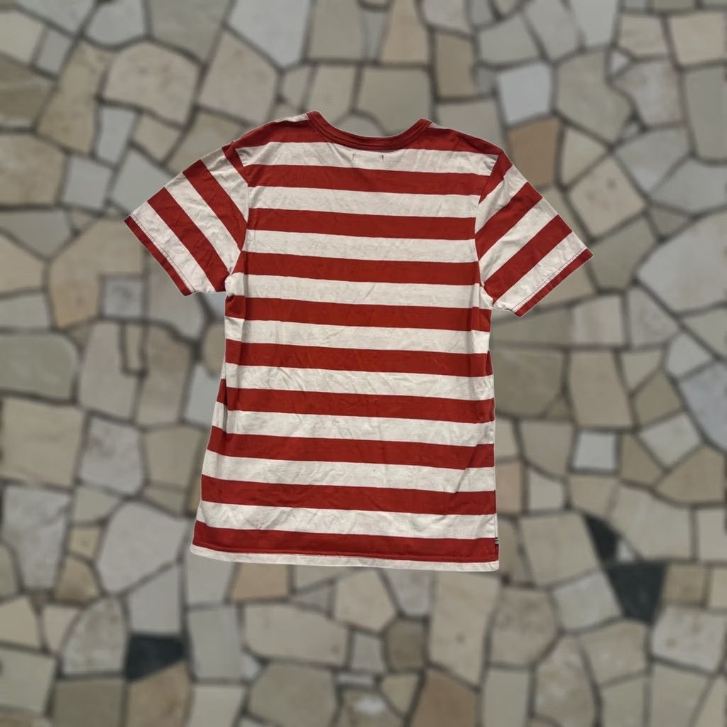 Rusty VINTAGE Rusty Striped T-Shirt Mens M Red & White Size US M / EU 48-50 / 2 - 1 Thumbnail