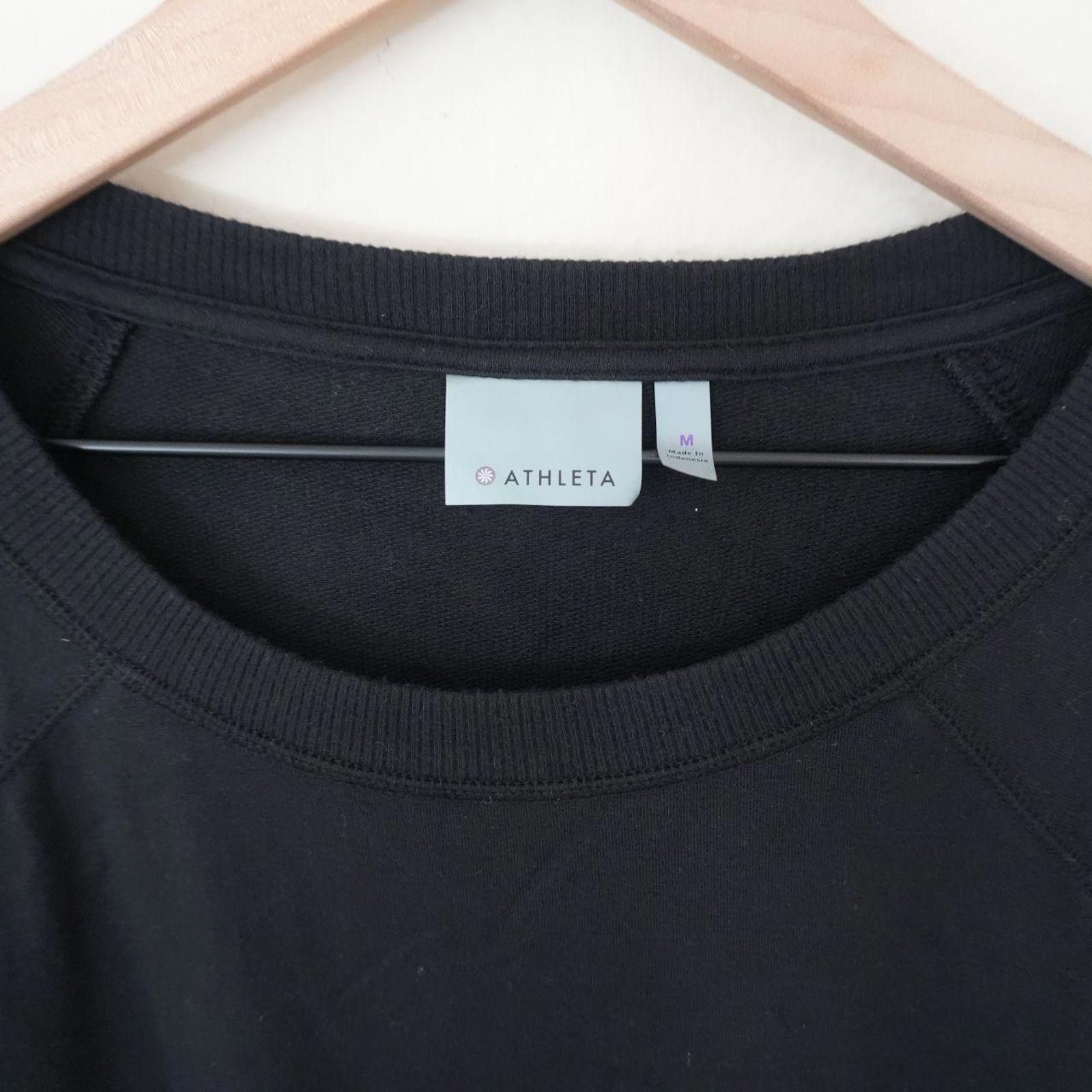 Other Athleta Shirt Women's M Black Long Sleeve Size L / US 10 / IT 46 - 4 Thumbnail