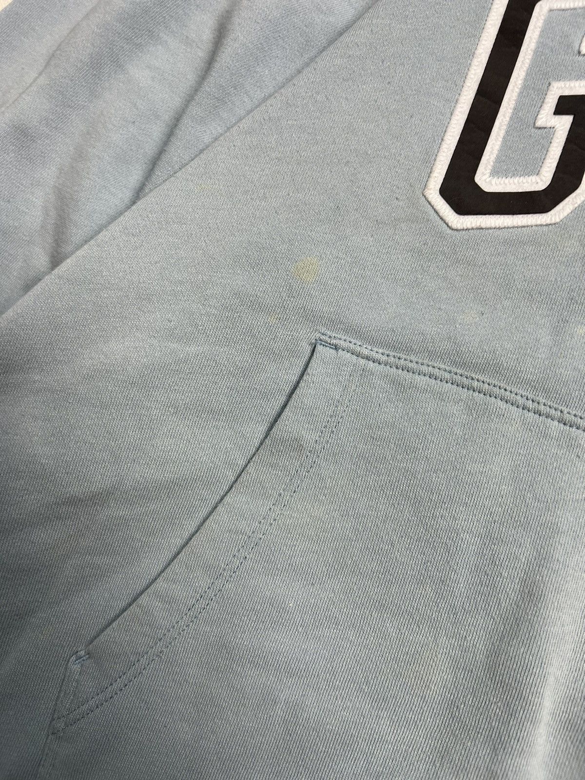 Gap Hoodie GAP Baby Blue Big Logo Size US XL / EU 56 / 4 - 4 Thumbnail