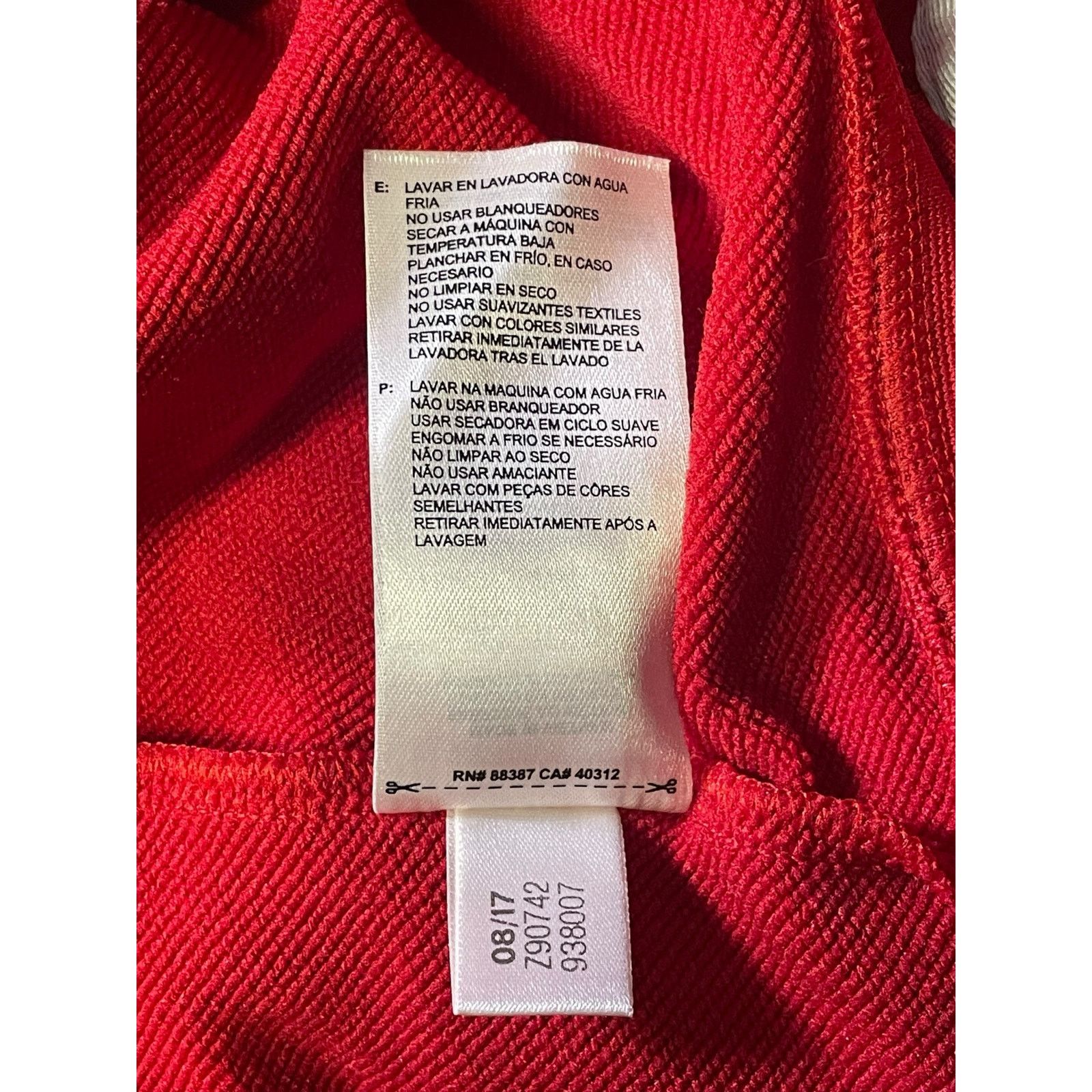Adidas Adidas Golf Climalite Red Pullover 1/4 Zip Sweatshirt Size US XL / EU 56 / 4 - 7 Thumbnail