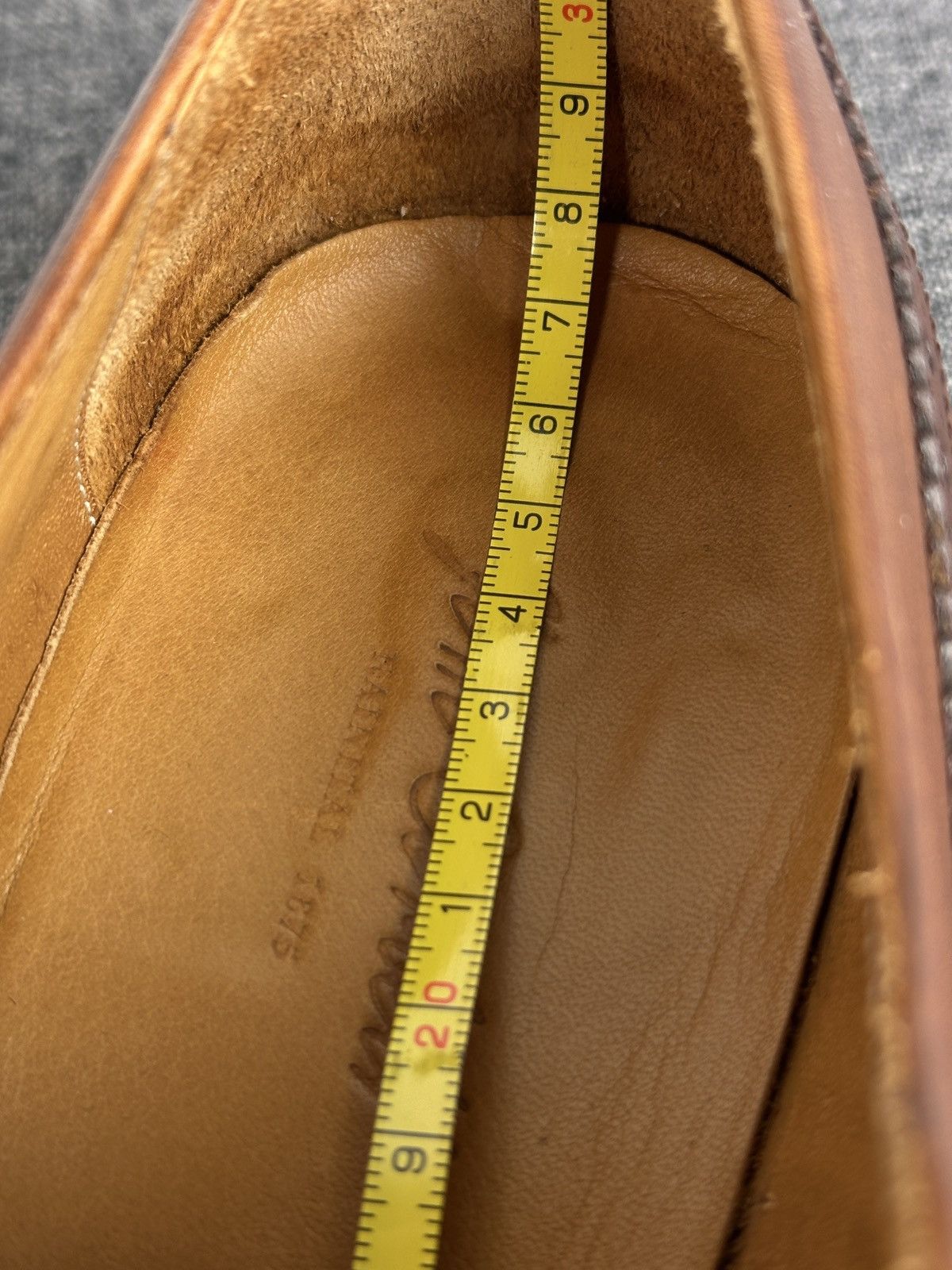 Other Jim Corbett Leather Wingtip Brogue Derby Dress Shoes Brown Size US 10 / EU 43 - 17 Thumbnail