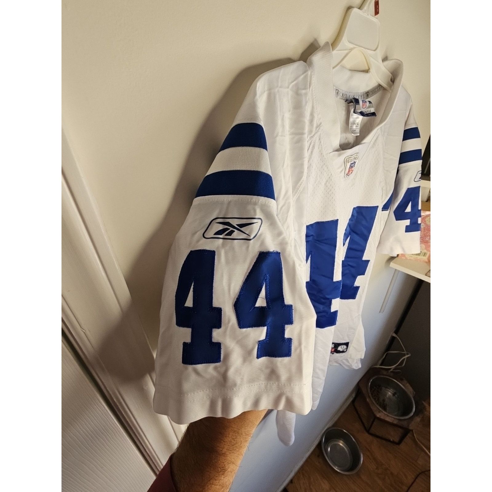 Reebok Dallas Clark #44 Reebok Jersey NFL Indianapolis Colts Mens S Size US S / EU 44-46 / 1 - 6 Thumbnail