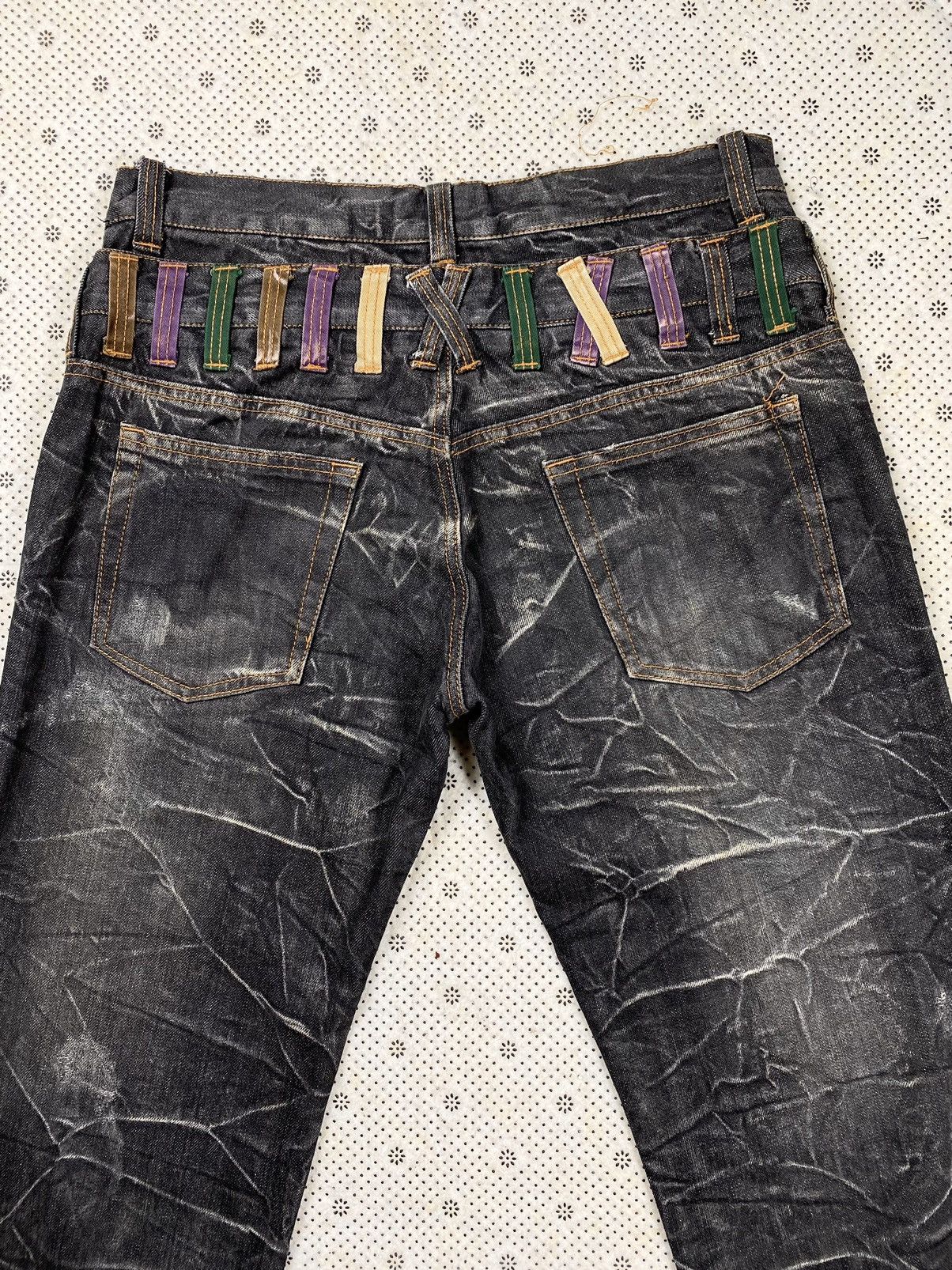 Hysteric Glamour Double Waist Angkle Denim By Nylaus Size US 33 - 6 Thumbnail