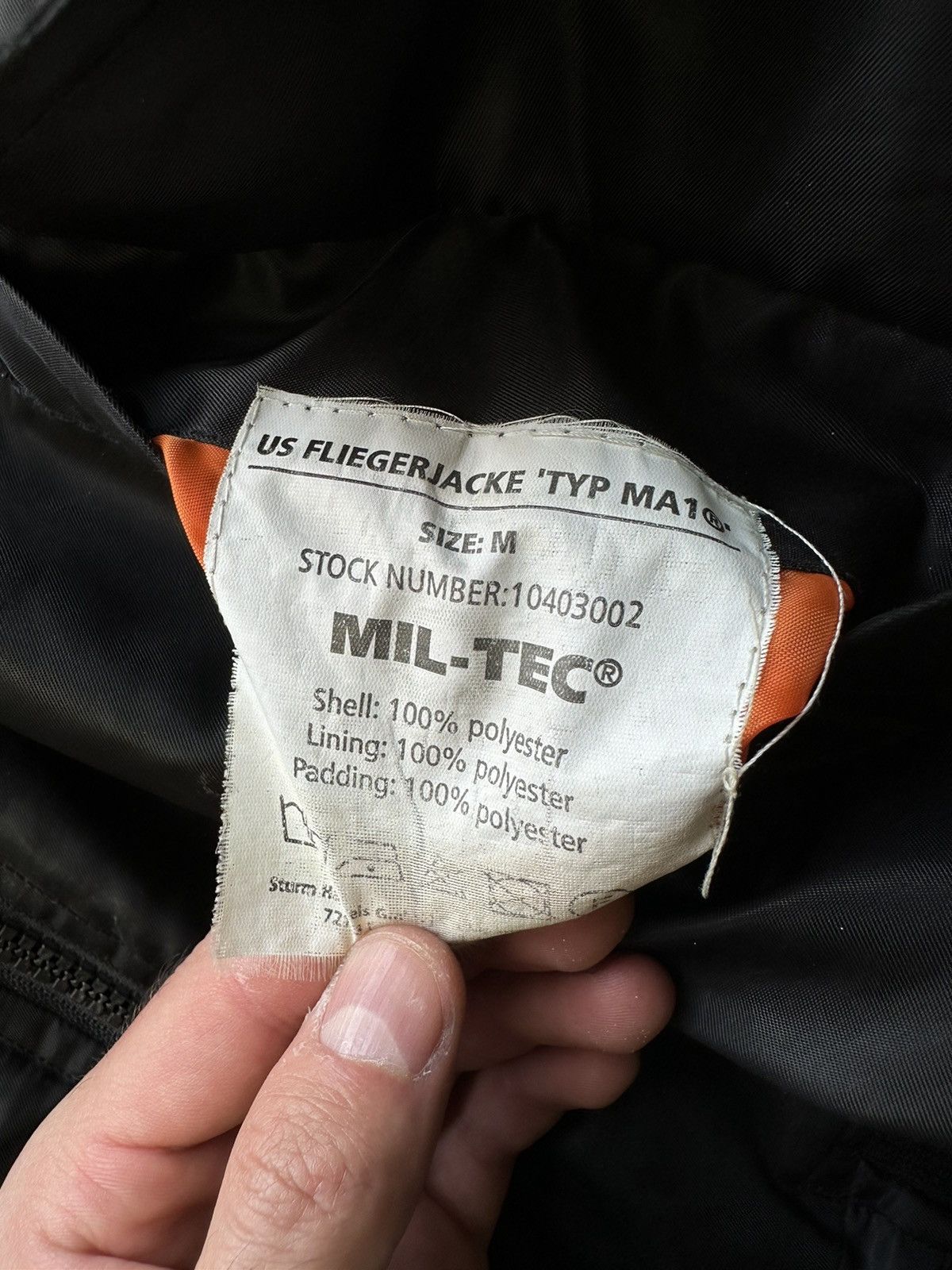 Vintage Vtg 90s USAF RT Industries M1 Reversible Bomber Jacket M Size US M / EU 48-50 / 2 - 9 Thumbnail
