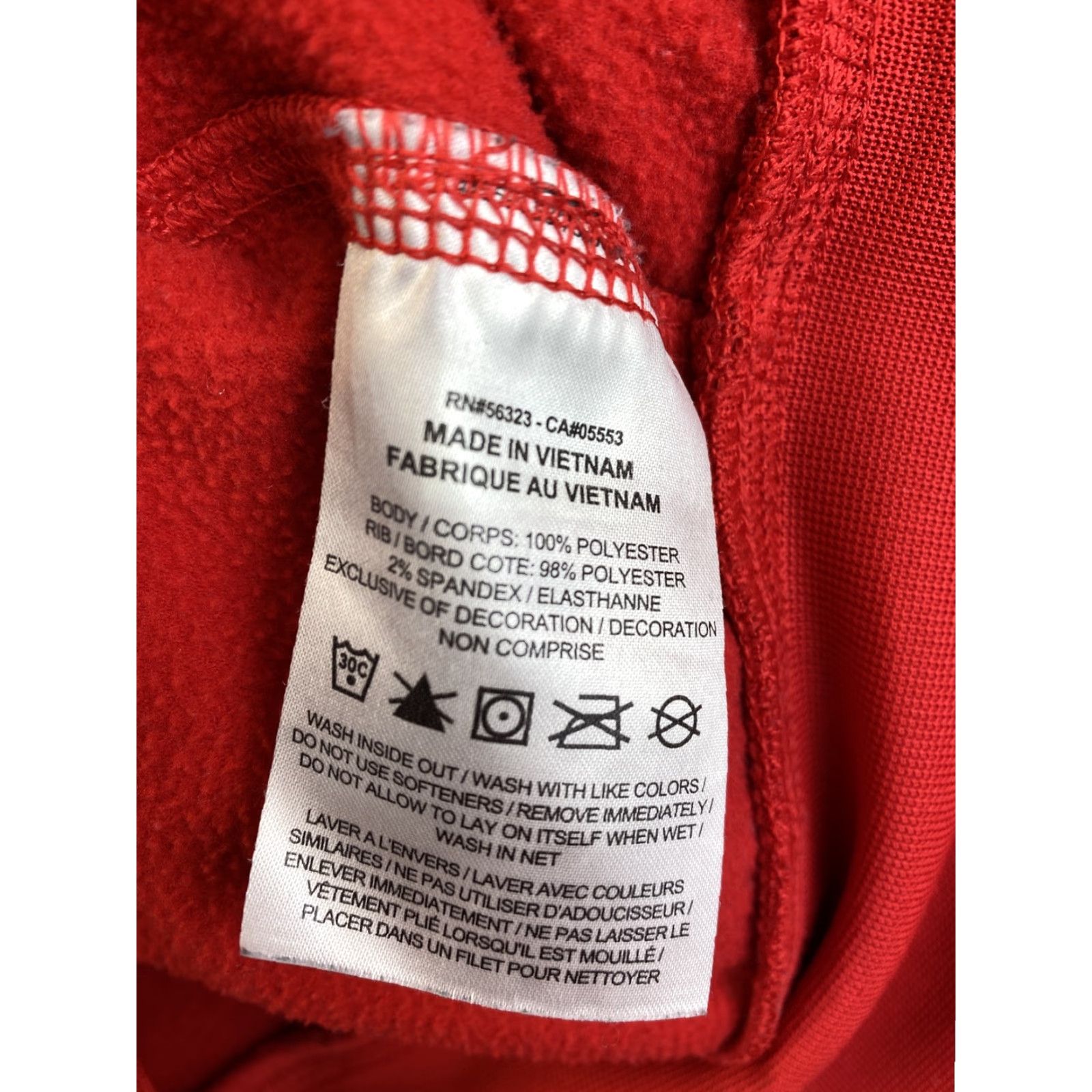 Nike Nike Sportswear S Small Club Fleece Graphic Pullover Hoodie Red Men's /87-25 Size US S / EU 44-46 / 1 - 7 Thumbnail