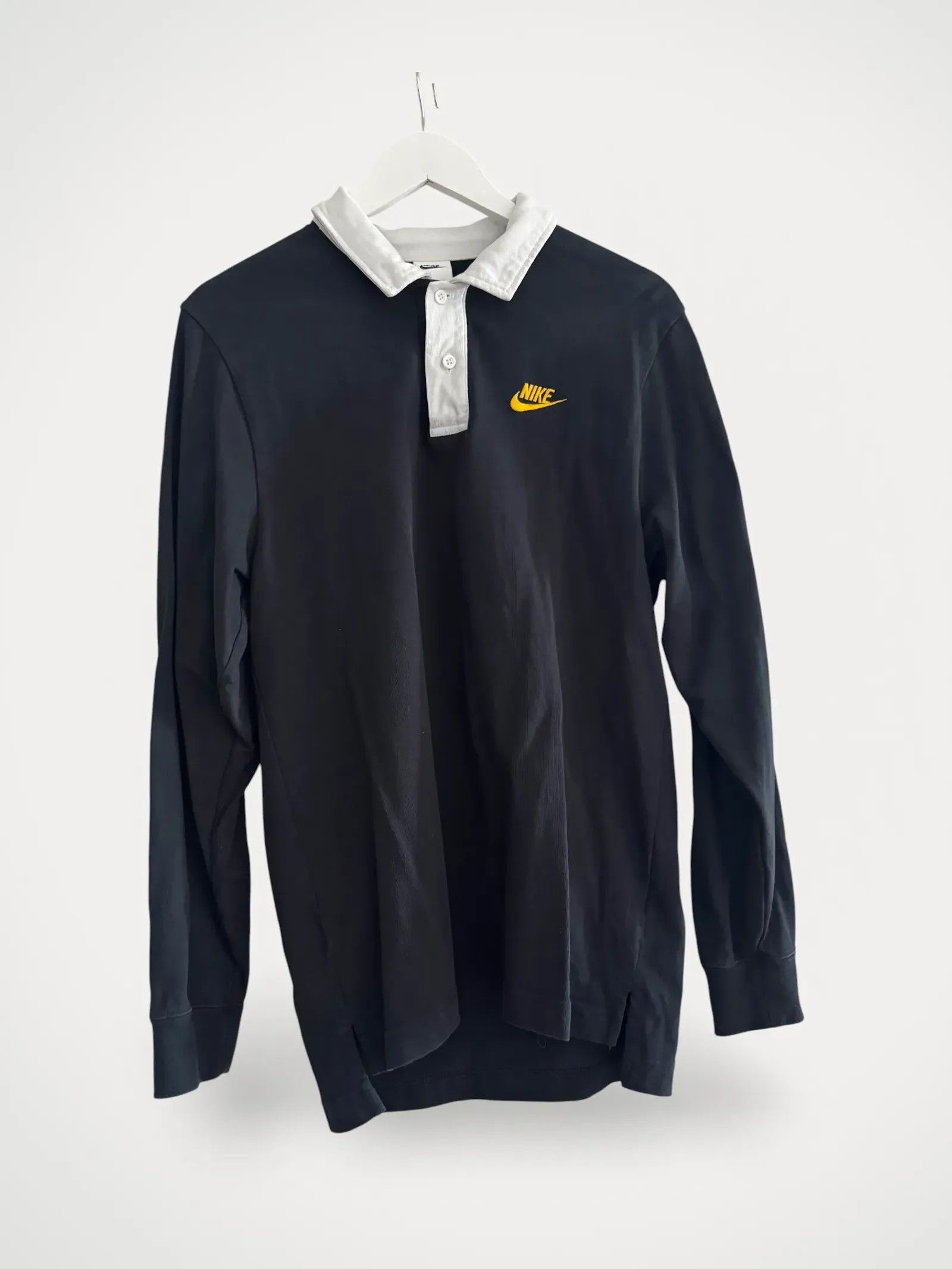 Nike Nike Nike pikétröja i rugbystil Cardigan Size US S / EU 44-46 / 1 - 1 Thumbnail