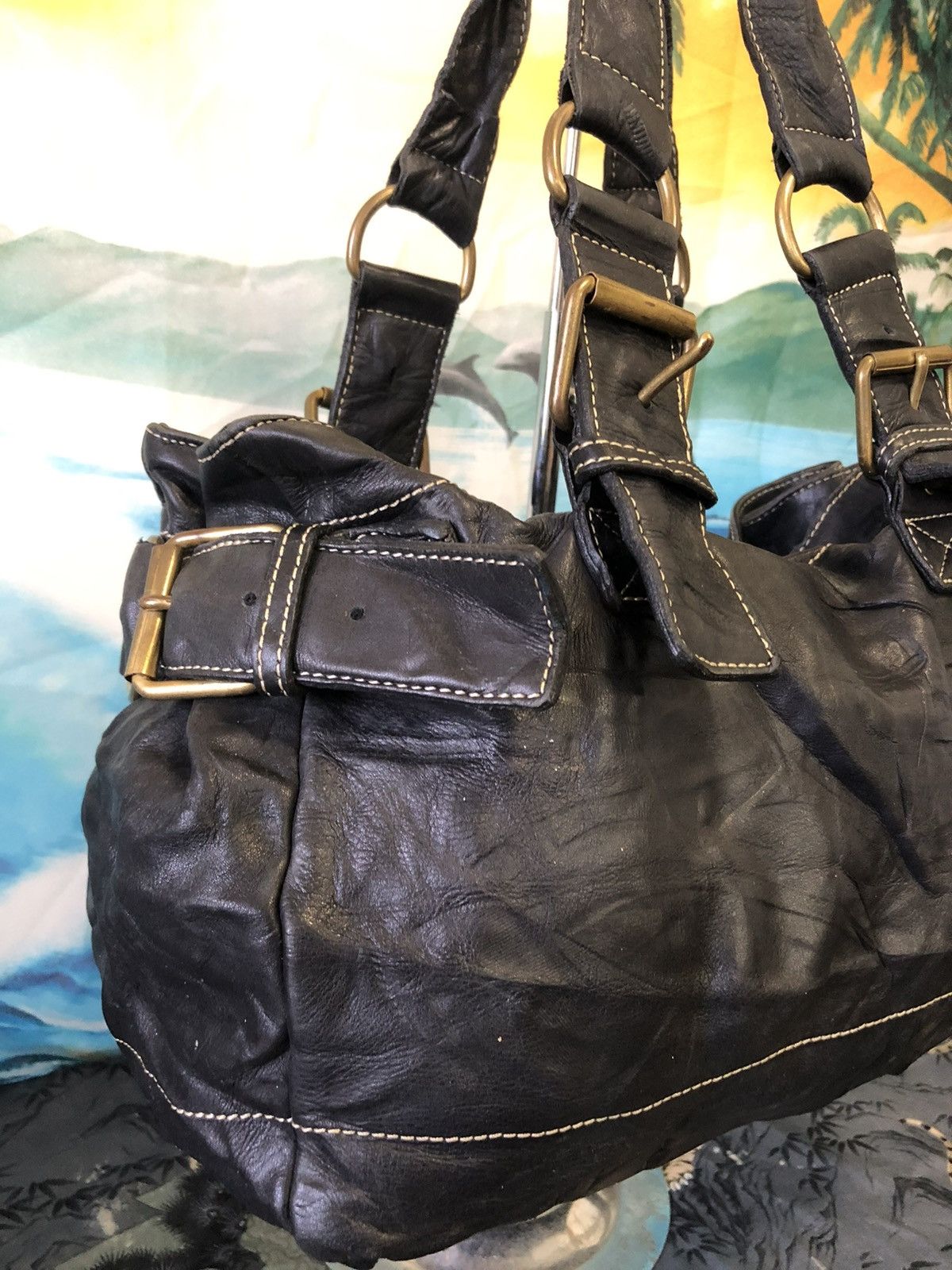 Vintage × Vivienne Westwood Vintage Vivienne Westwood leather handbag Size ONE SIZE - 7 Thumbnail