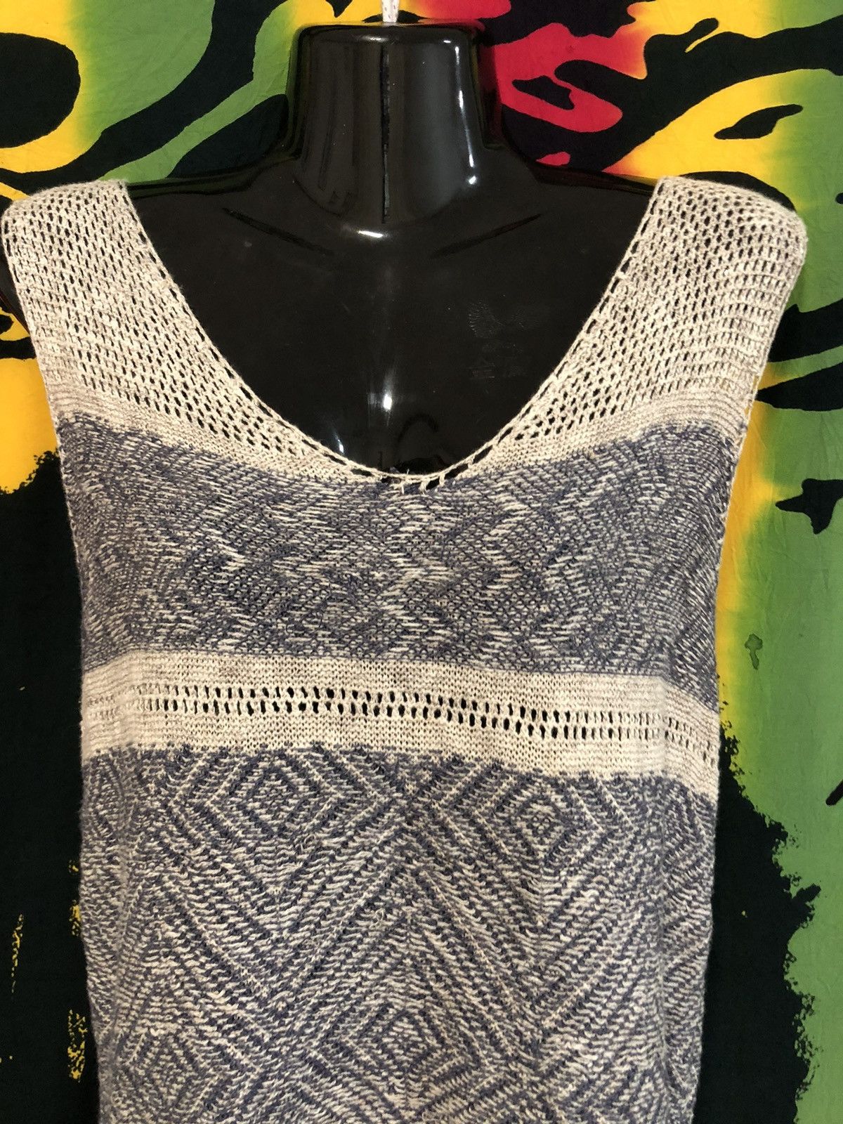 If Six Was Nine GOA Native knit singlet Size M / US 6-8 / IT 42-44 - 2 Thumbnail