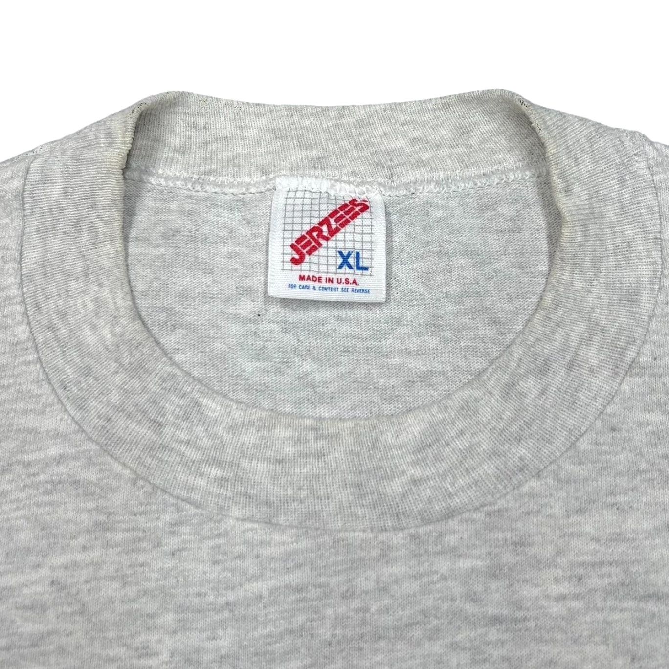 Jerzees VINTAGE Jerzees The Studebaker Drives Club Inc Graphic Single Stitch T-Shirt L XL Grey Mens Vintage Jerzees T-Shirt (1994) Size US L / EU 52-54 / 3 - 4 Thumbnail